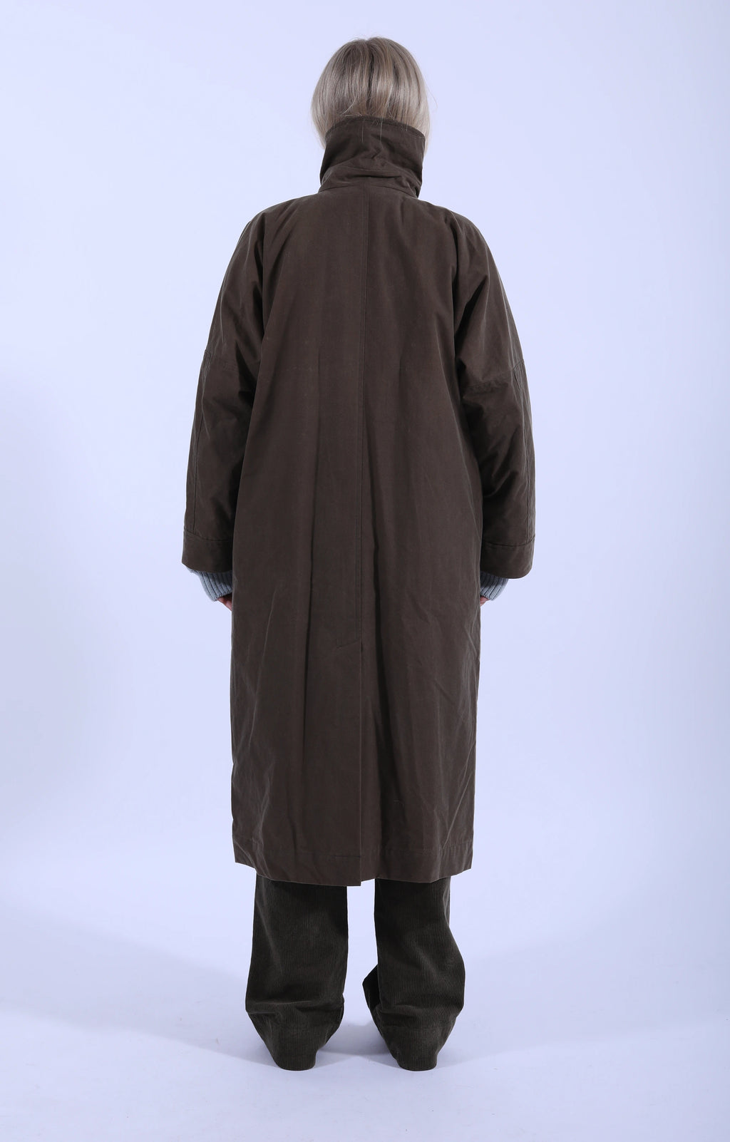 Jay Coat Oilskin Bark