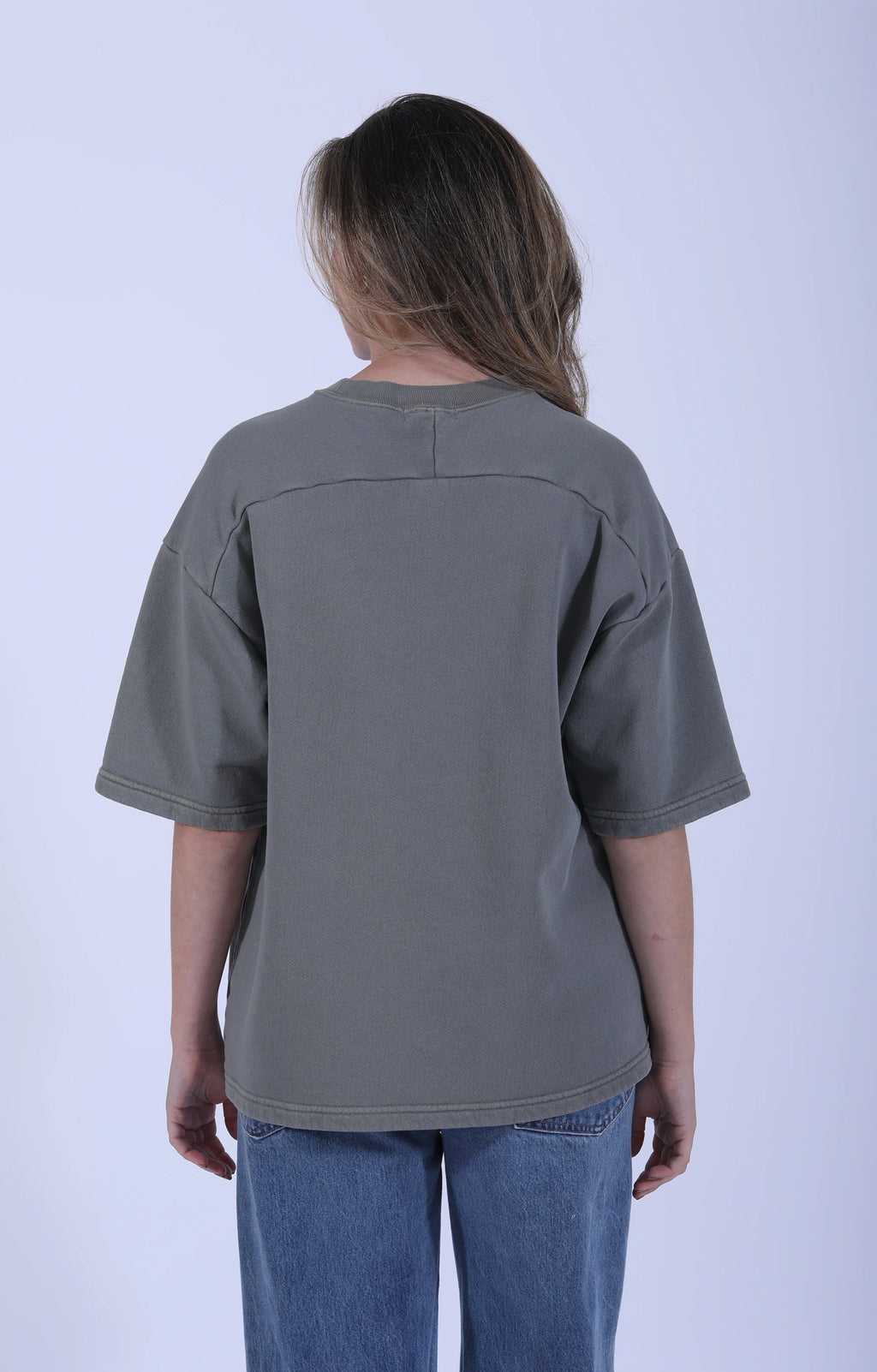 Crewneck S/S Big Tee Fatigue Green