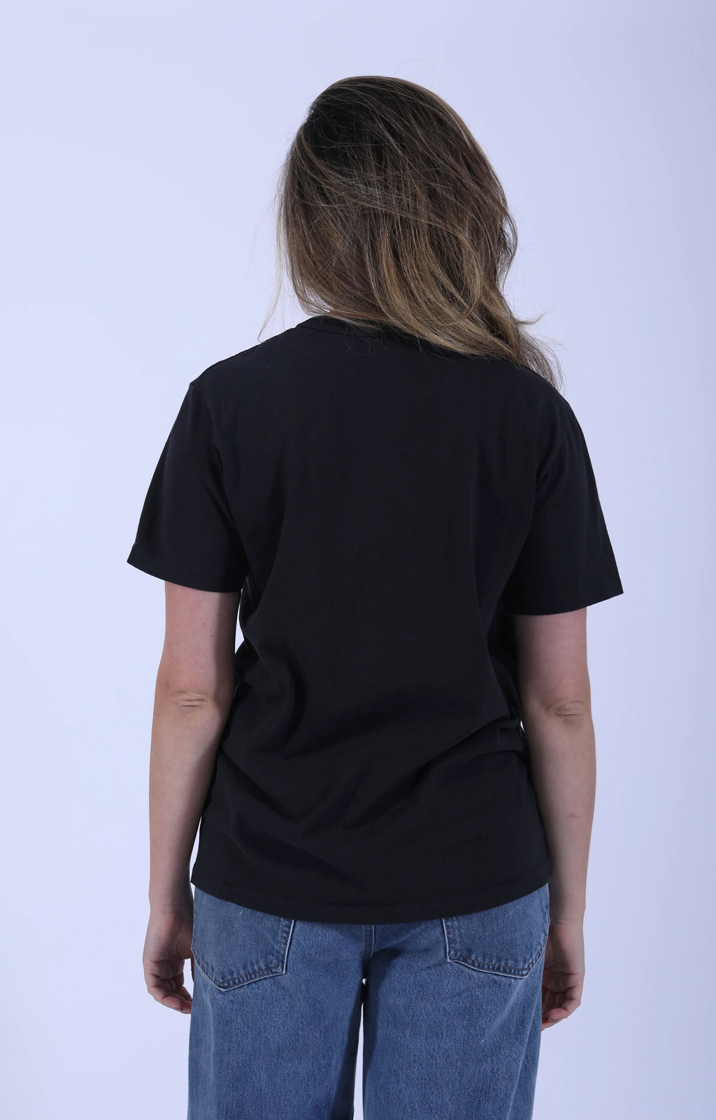 Pigment Dyed Pocket Tee Black