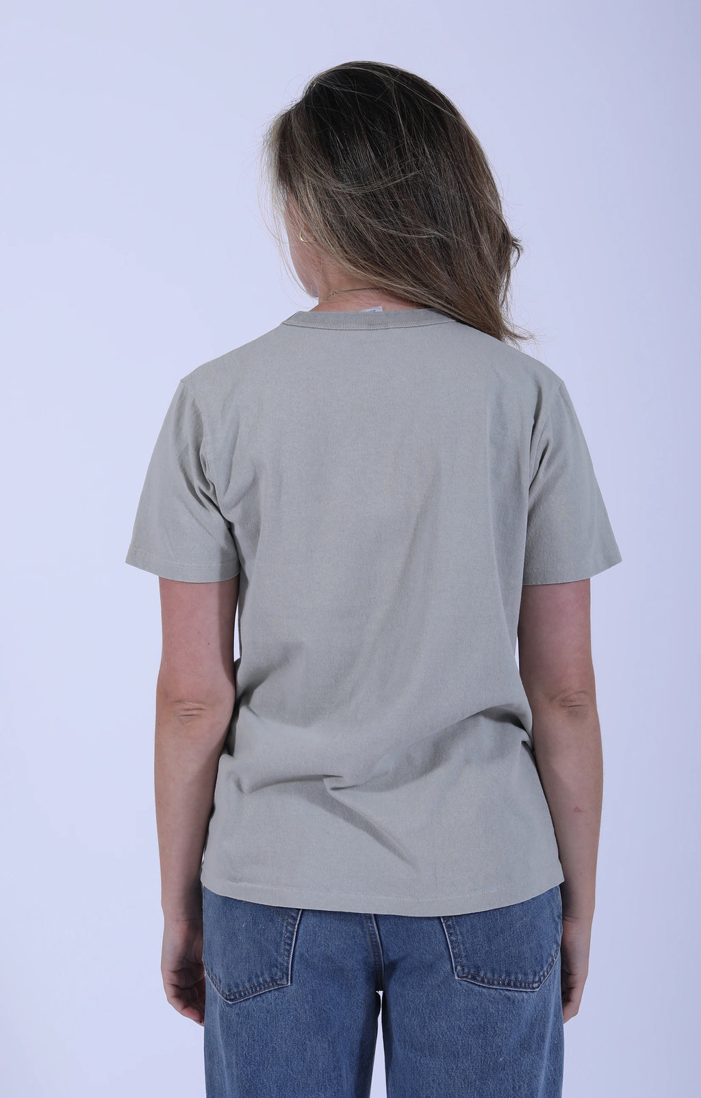Pigment Dyed Pocket Tee Grey
