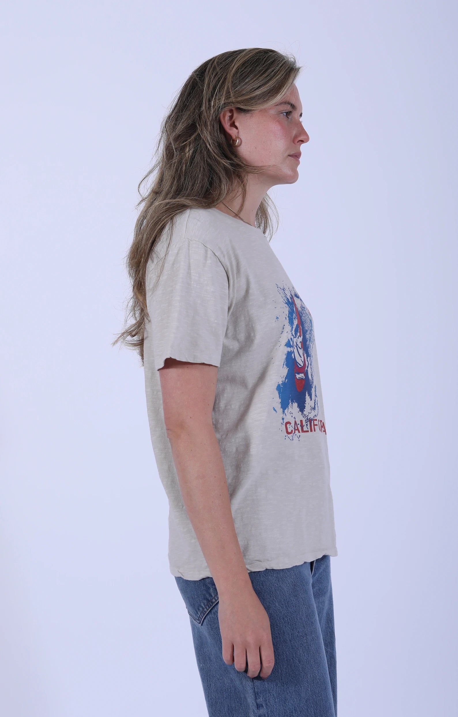 California Surf Graphic S/S Tee Oatmilk