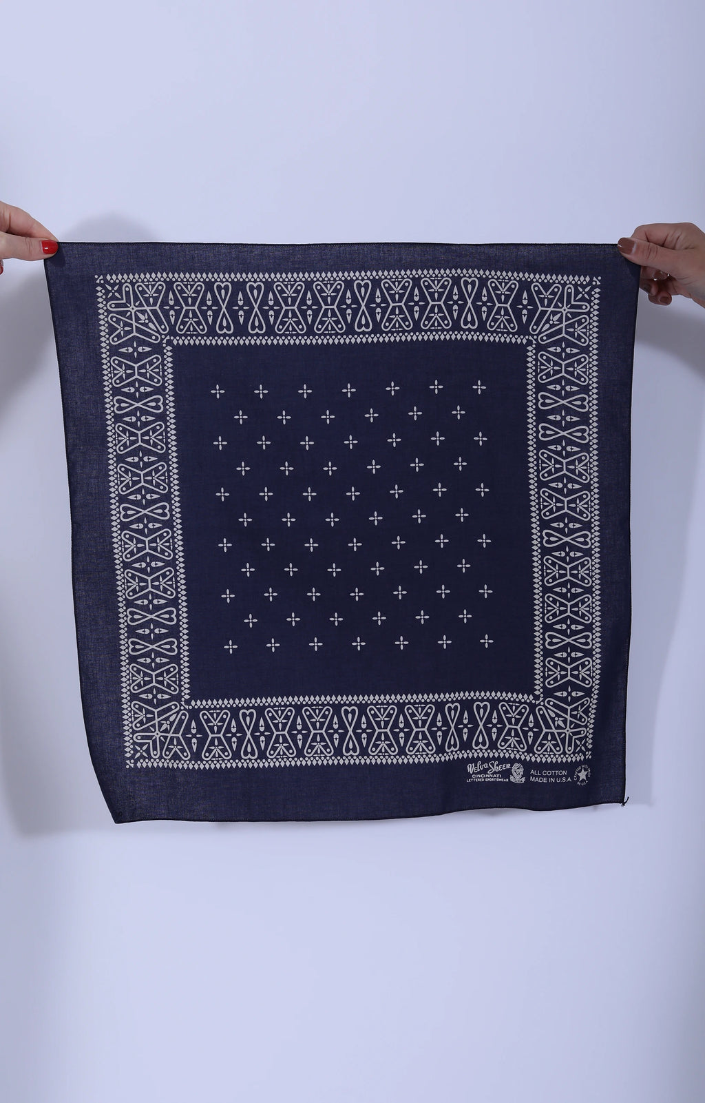 Bandana Cross Navy