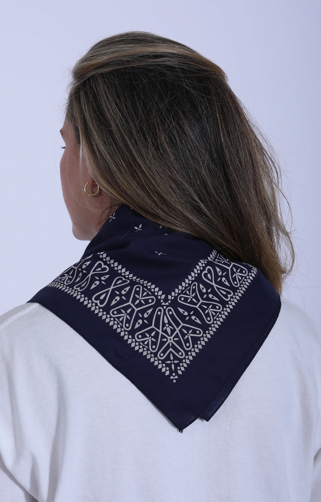 Bandana Cross Navy
