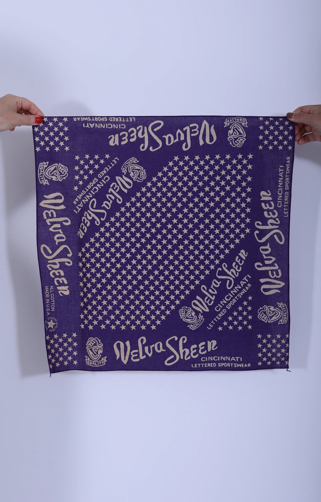 Bandana Star Purple