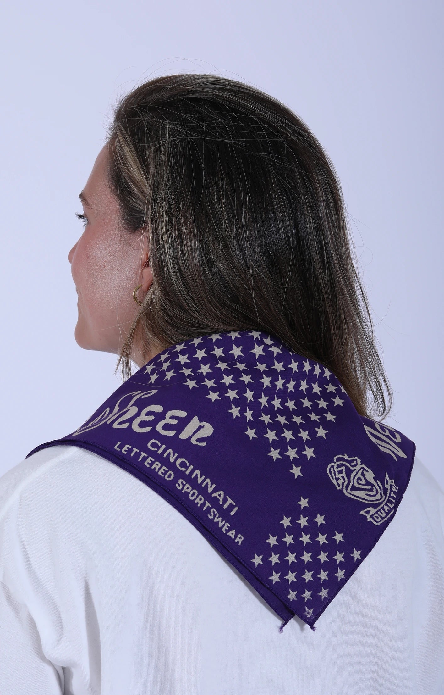 Bandana Star Purple