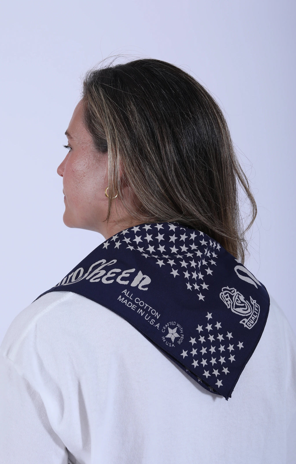 Bandana Star Navy
