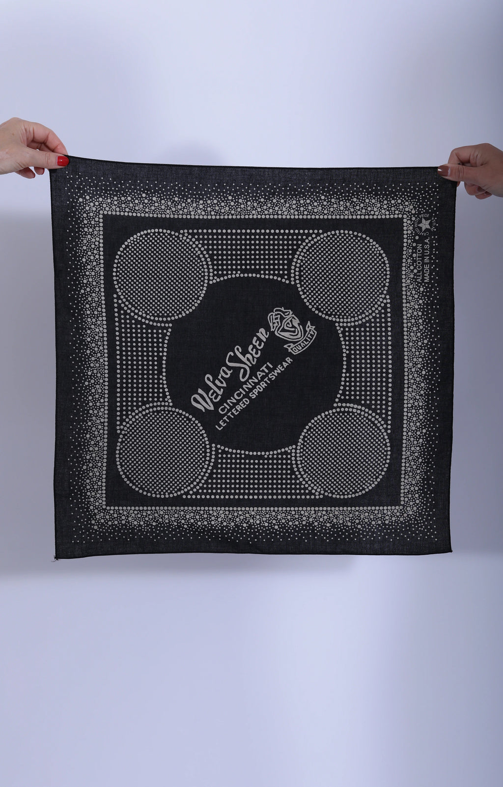 Bandana Dot Black