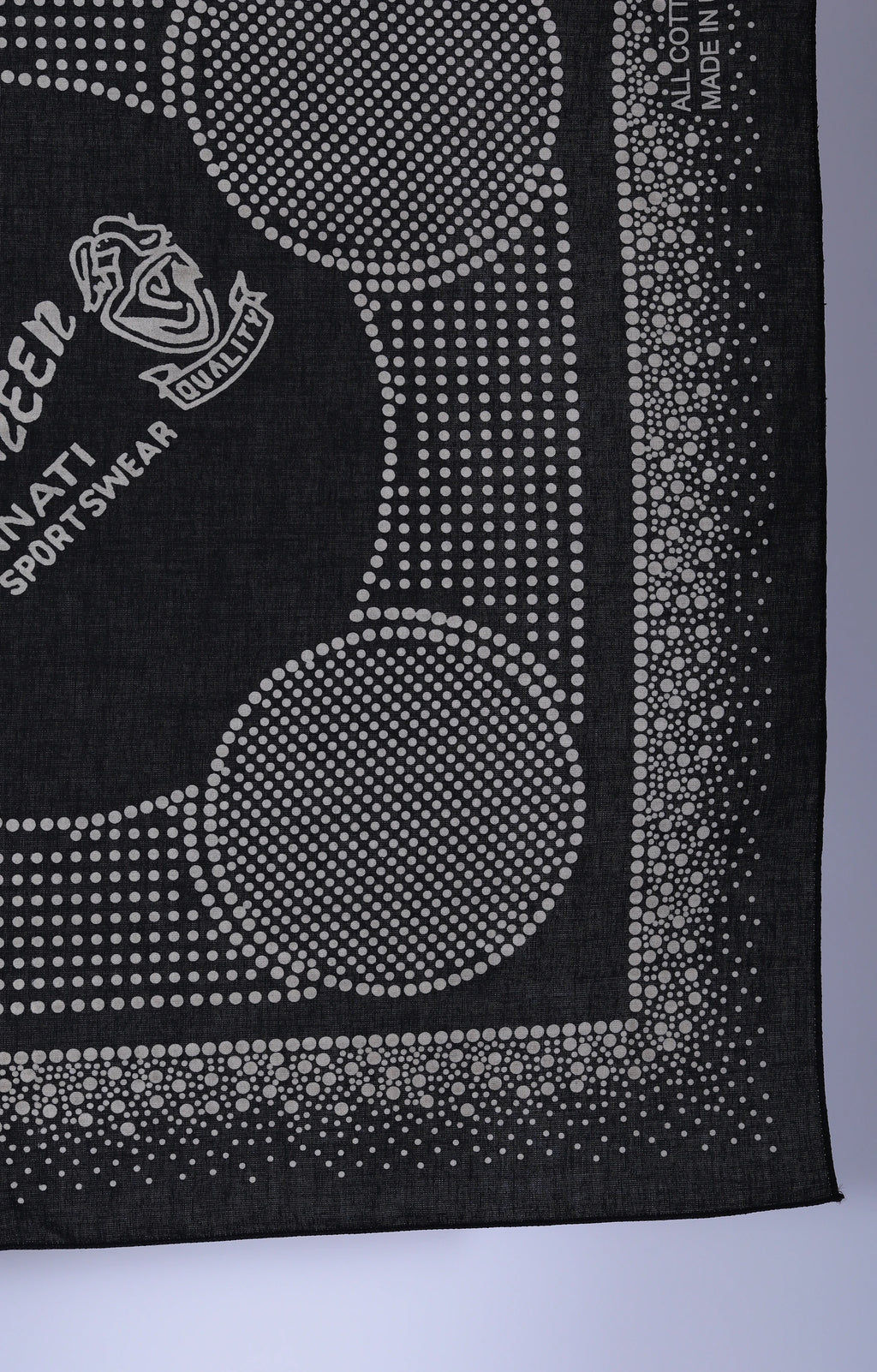 Bandana Dot Black