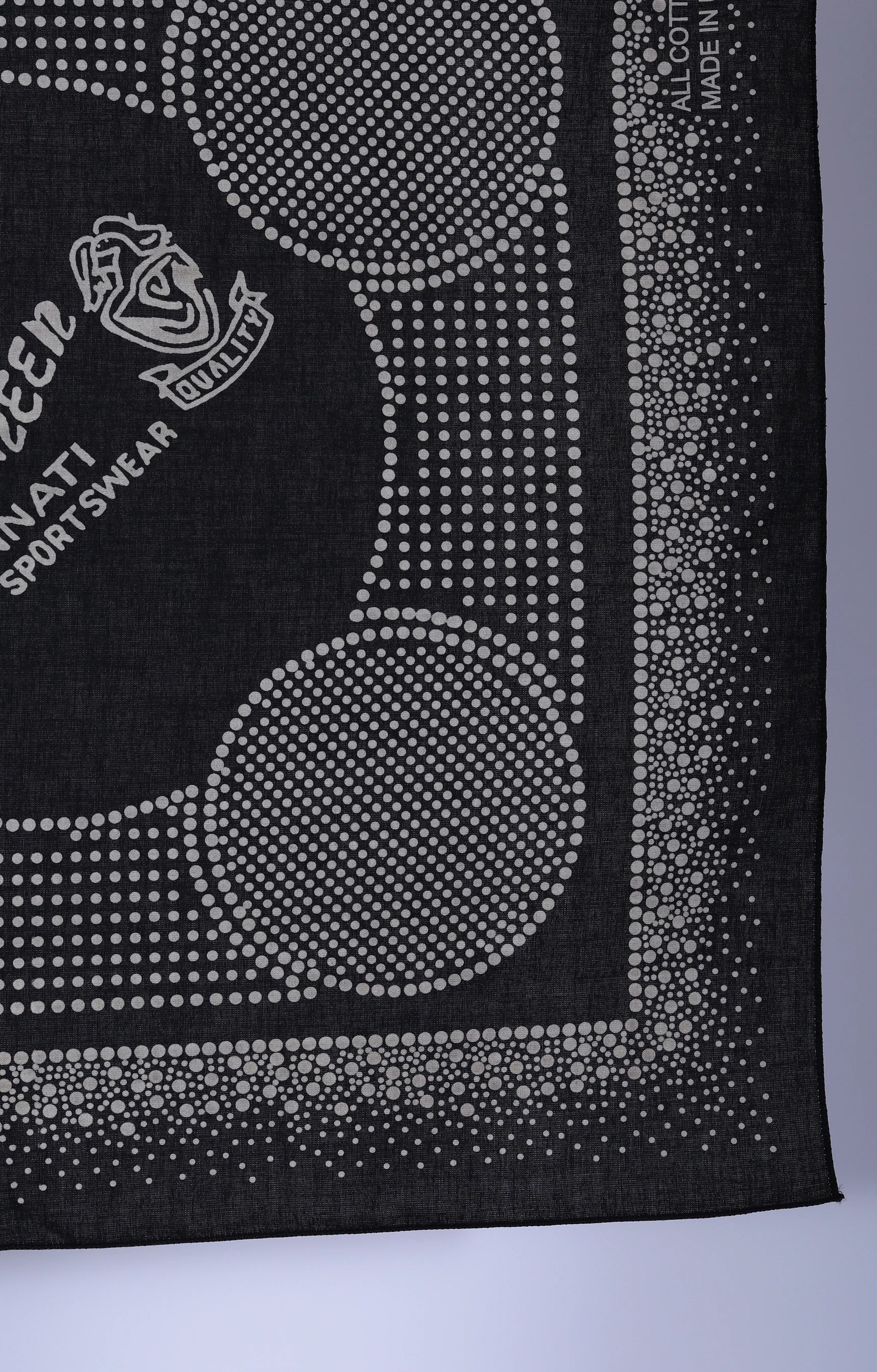 Bandana Dot Black