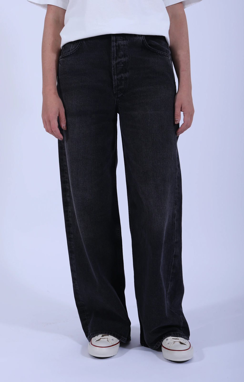 Ayla Baggy Jean Vintage Black