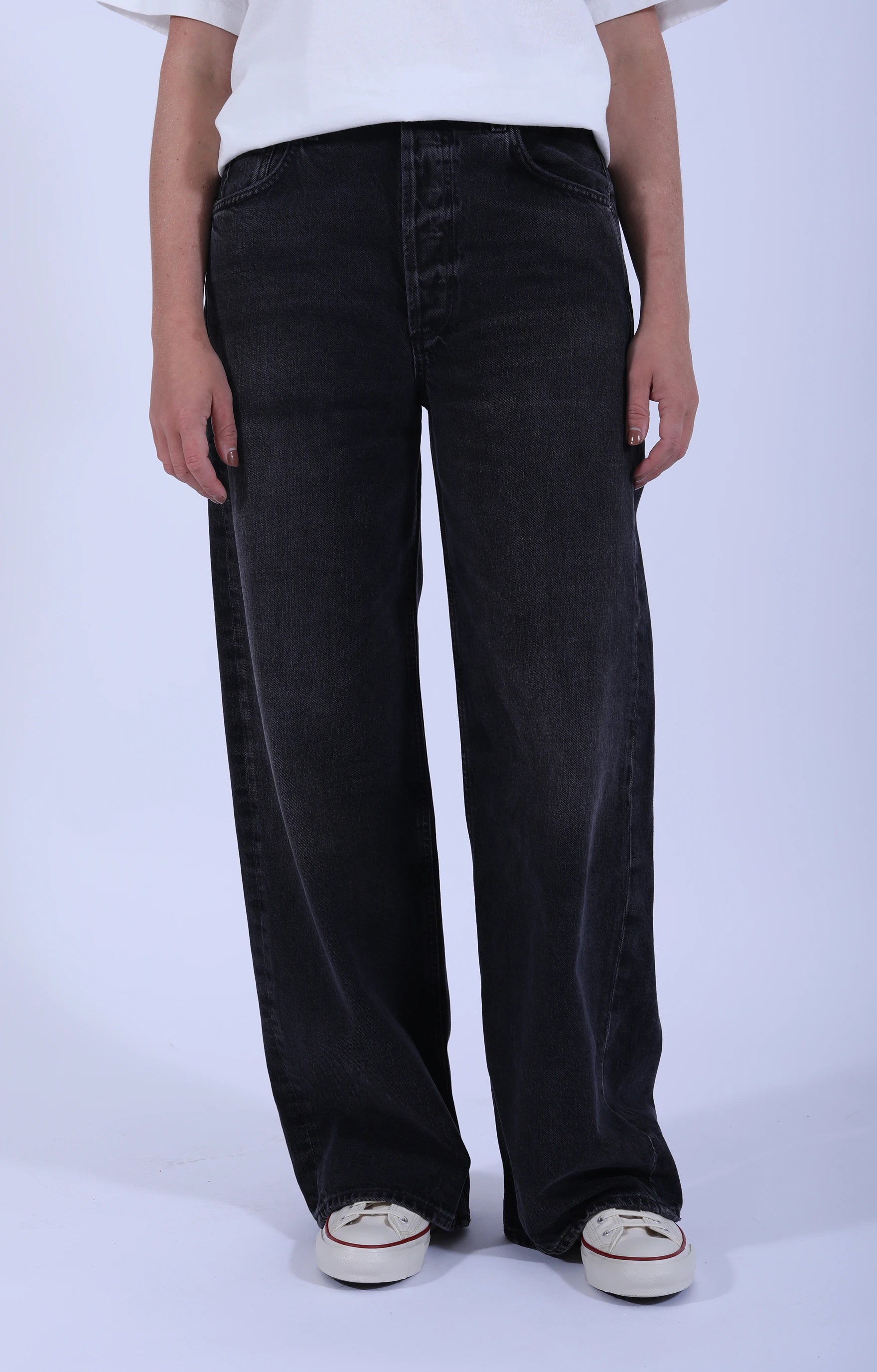 Ayla Baggy Jean Vintage Black