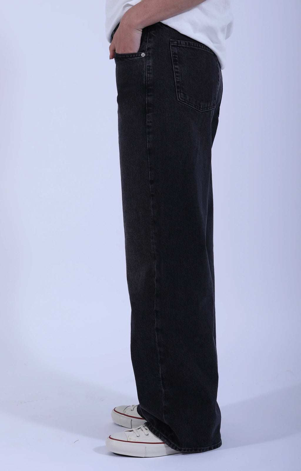 Ayla Baggy Jean Vintage Black