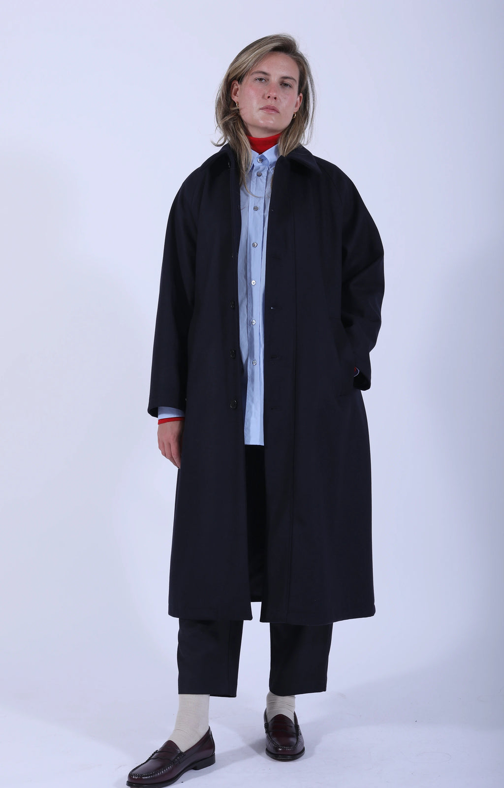 Coat Ovidio Navy