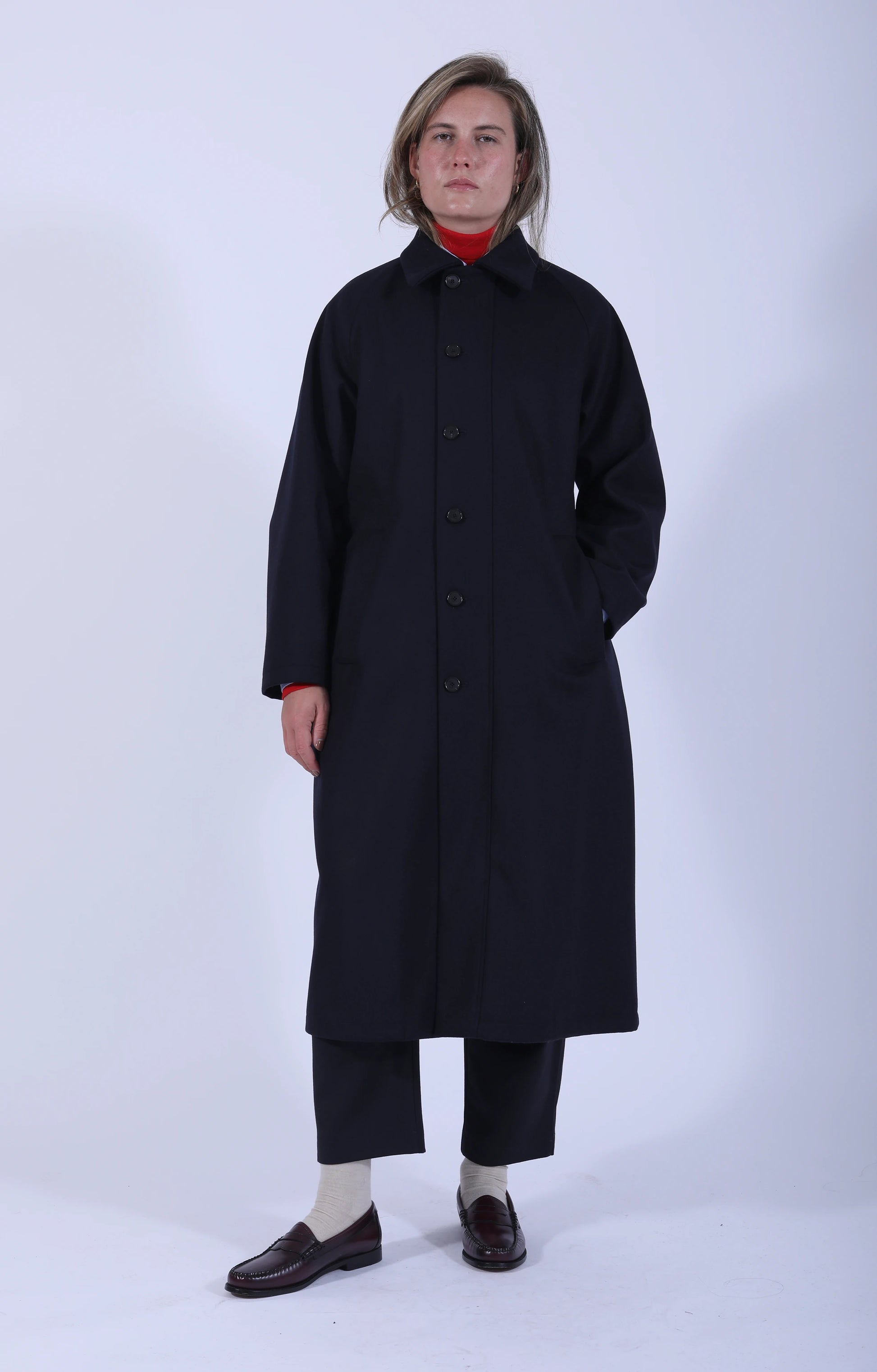 Coat Ovidio Navy