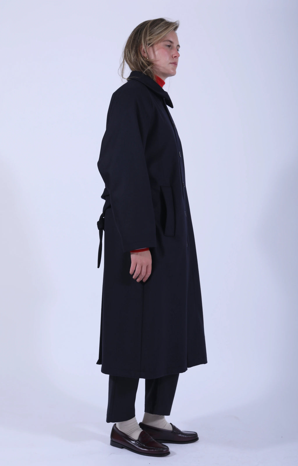 Coat Ovidio Navy