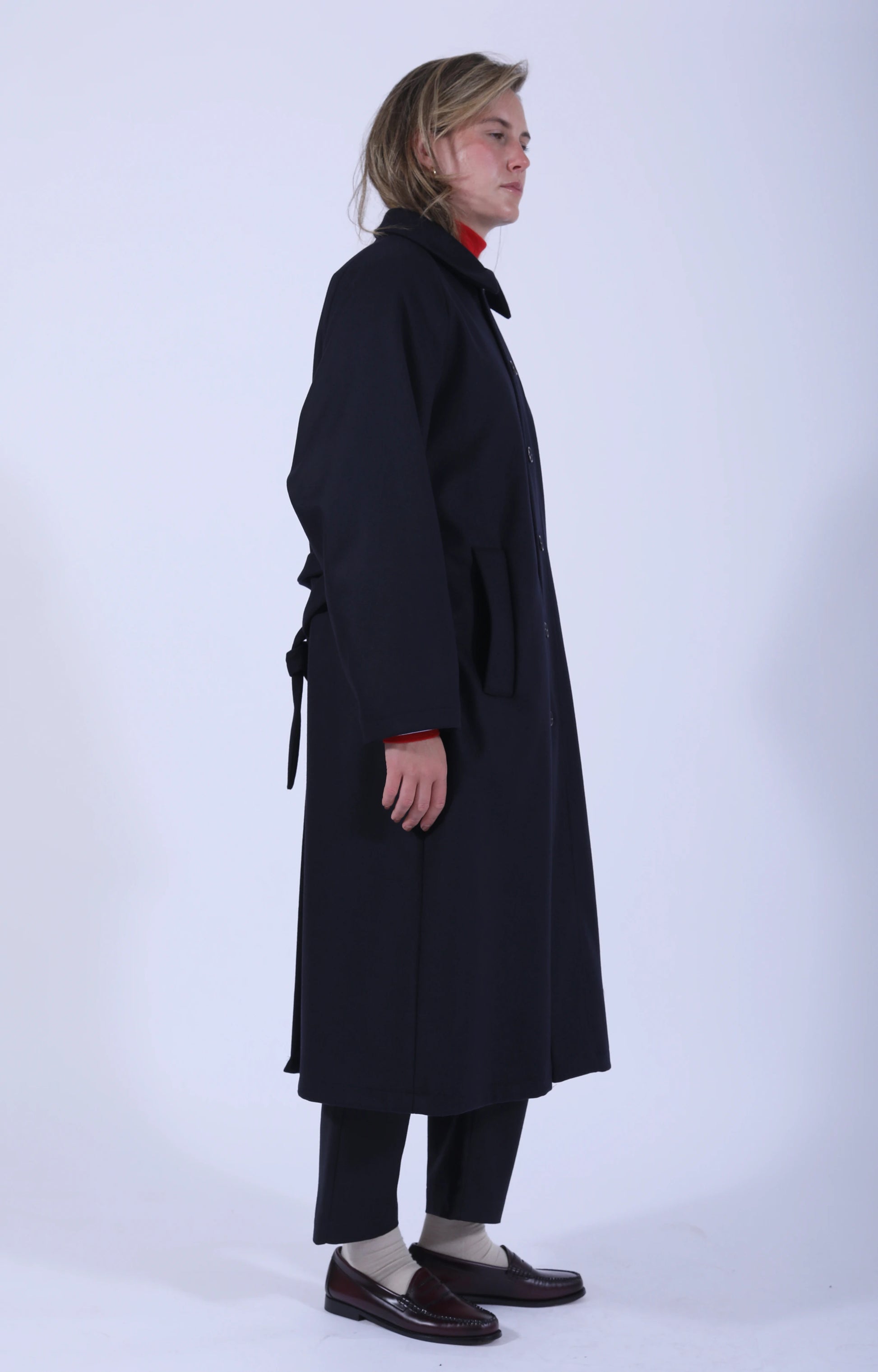 Coat Ovidio Navy