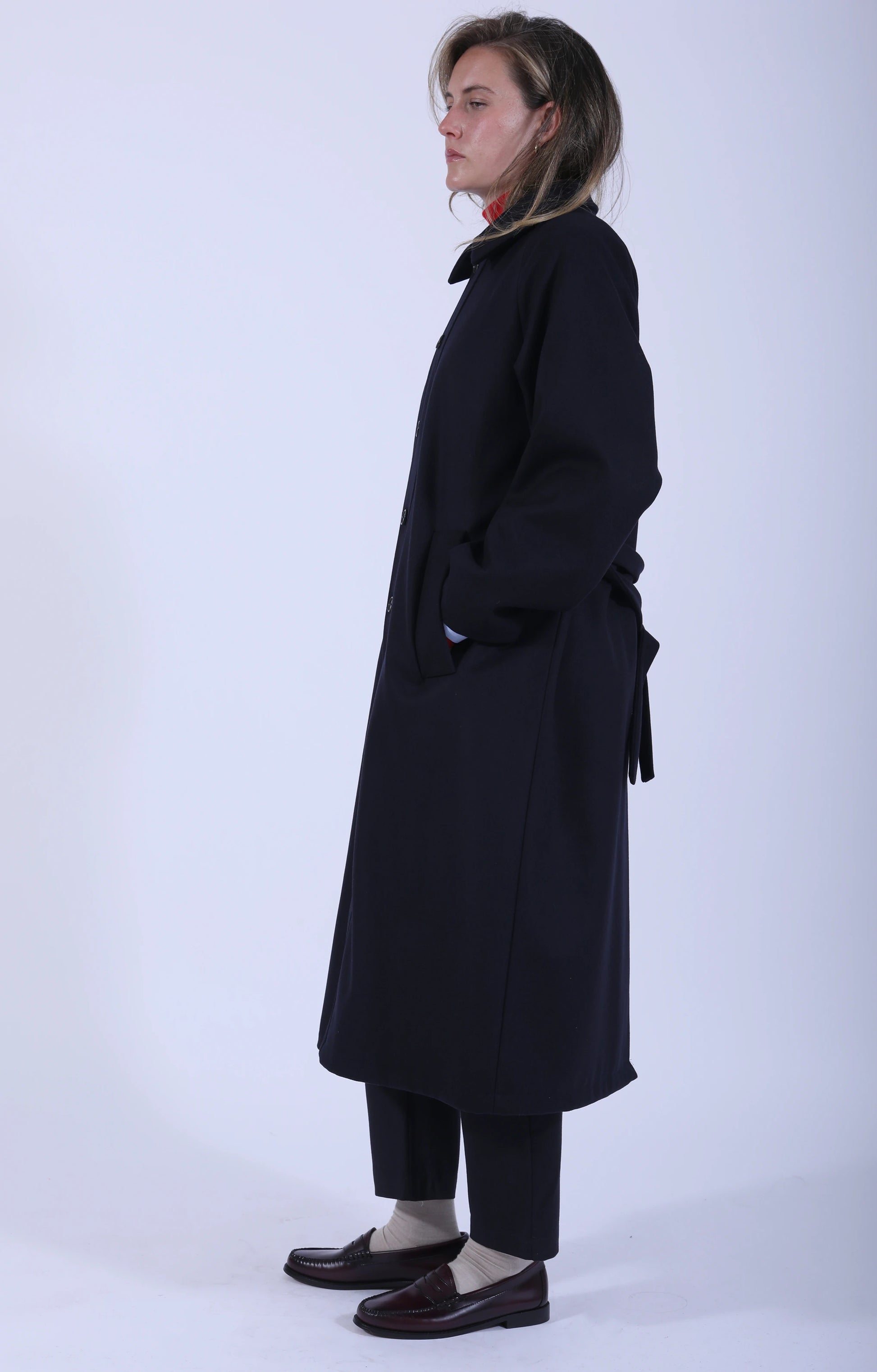 Coat Ovidio Navy