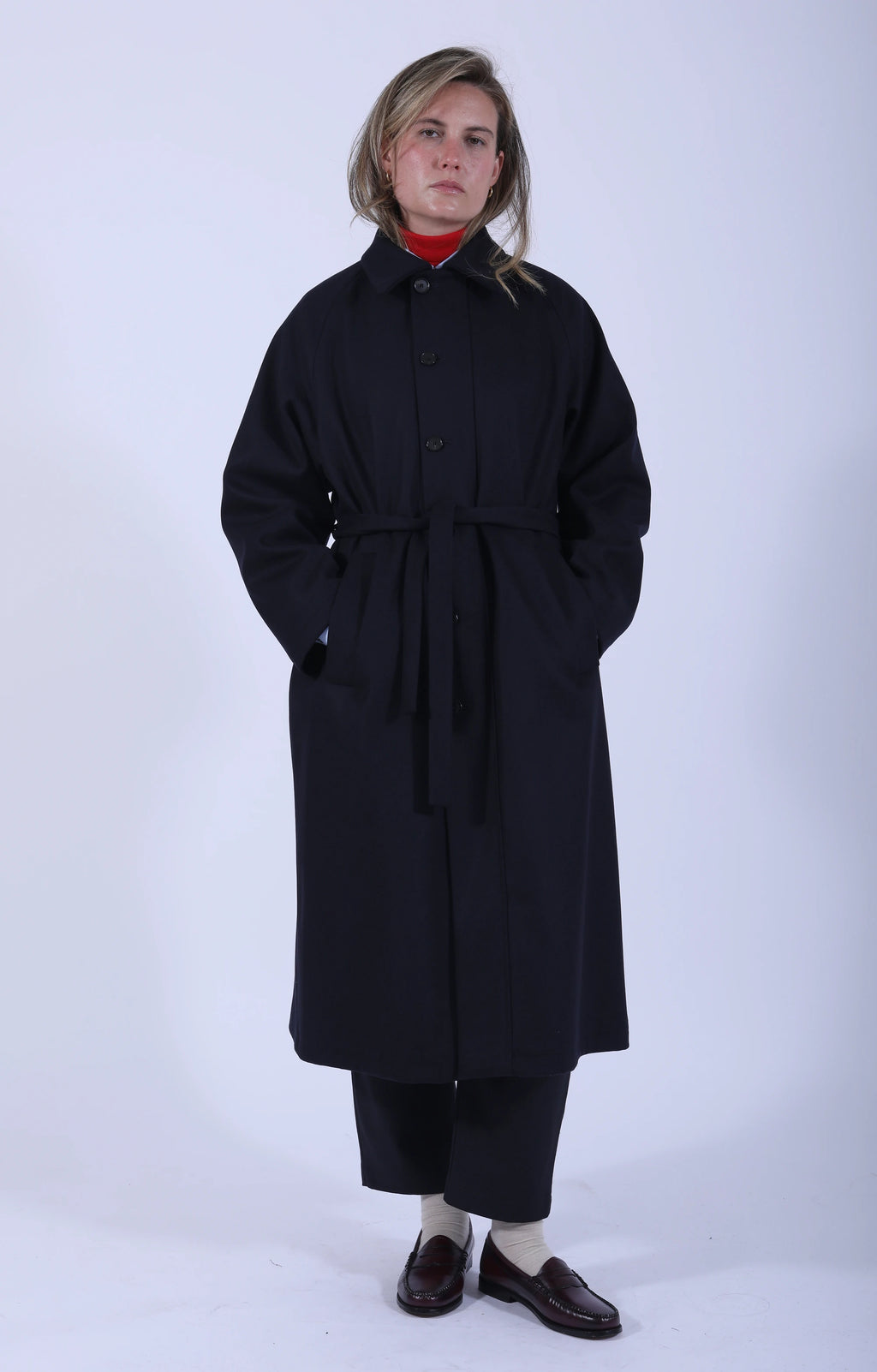 Coat Ovidio Navy
