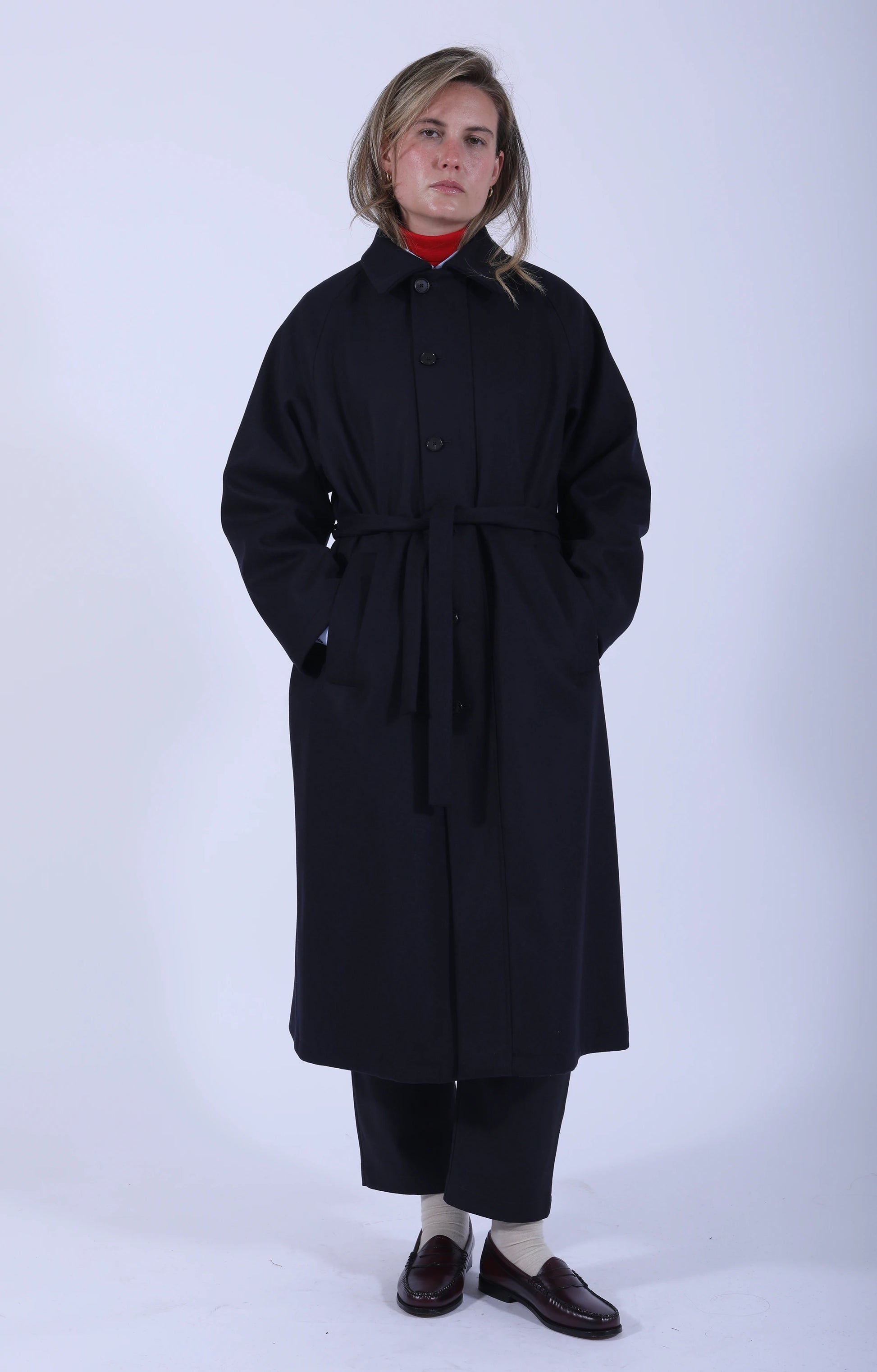 Coat Ovidio Navy
