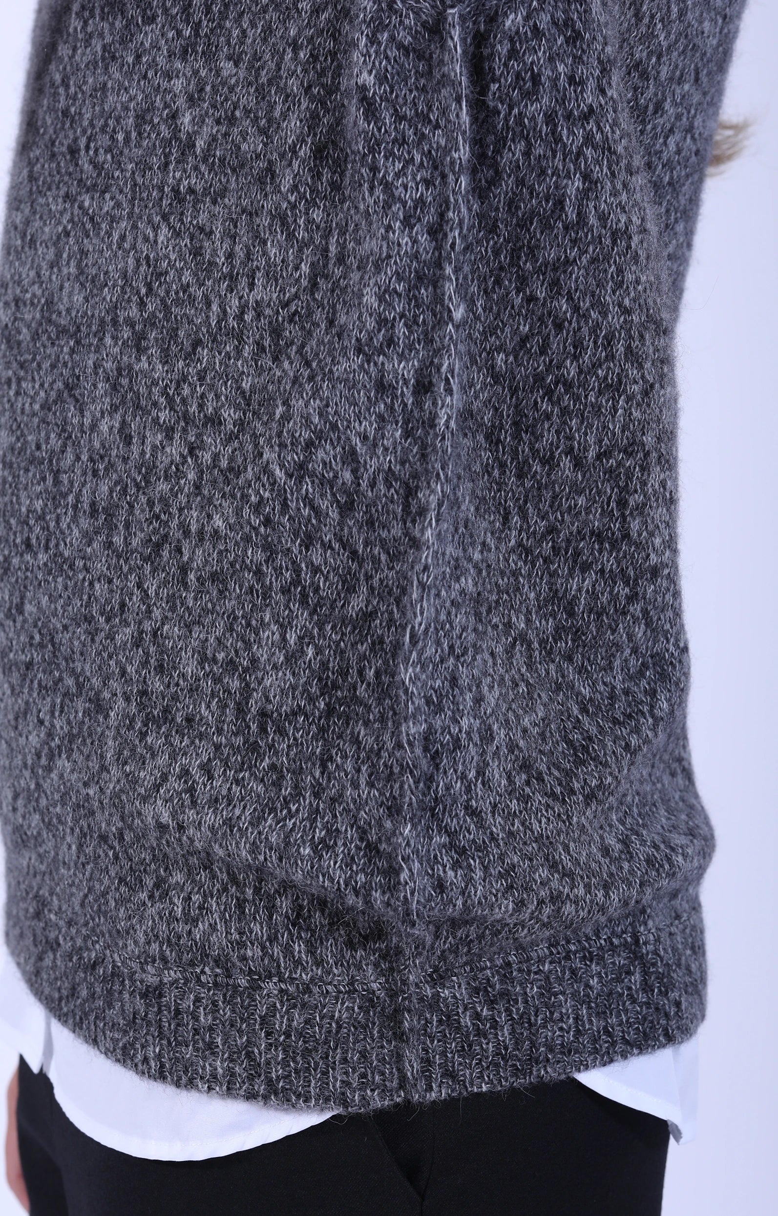 Knitwear Vest Tizio Granito