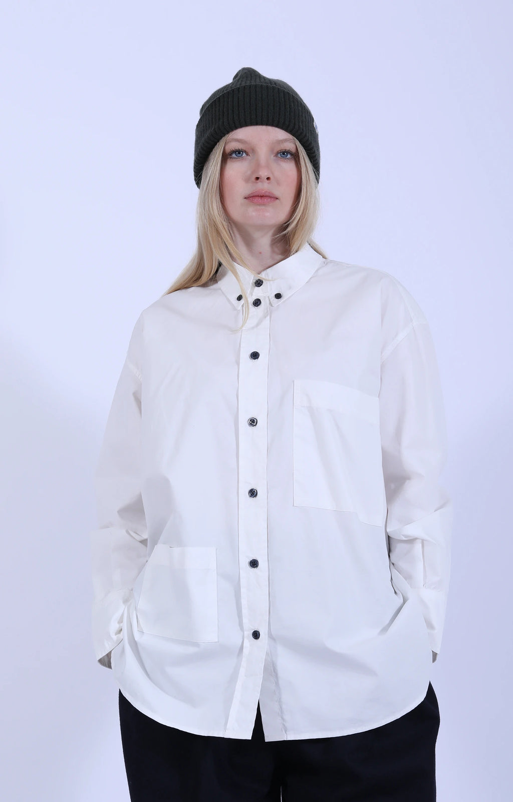 Icon Shirt Poplin Milk