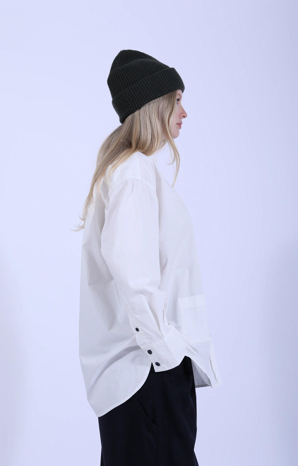 Icon Shirt Poplin Milk