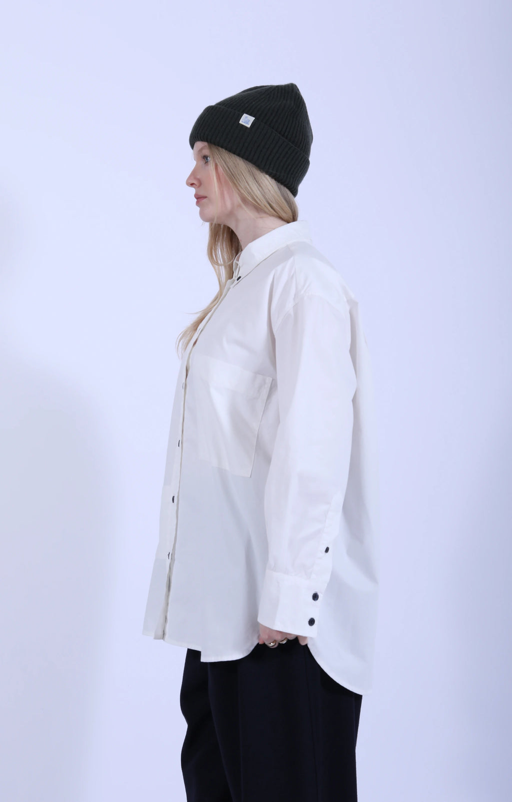 Icon Shirt Poplin Milk