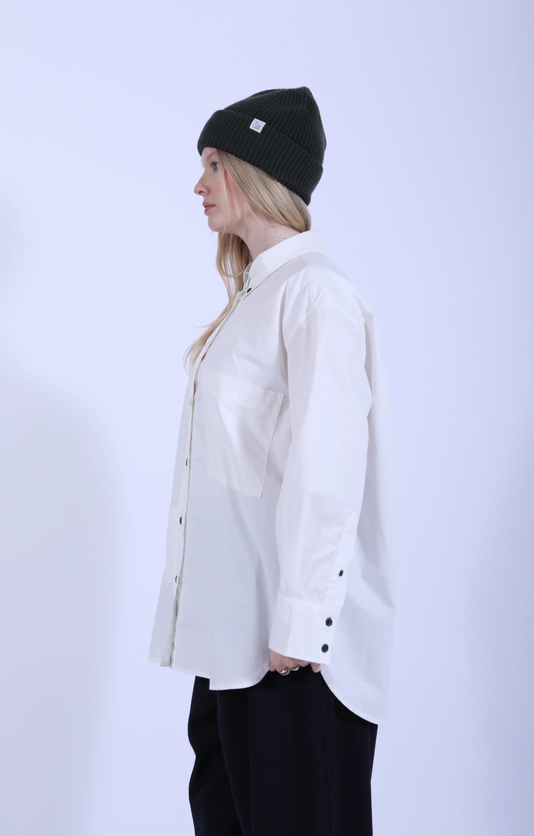 Icon Shirt Poplin Milk