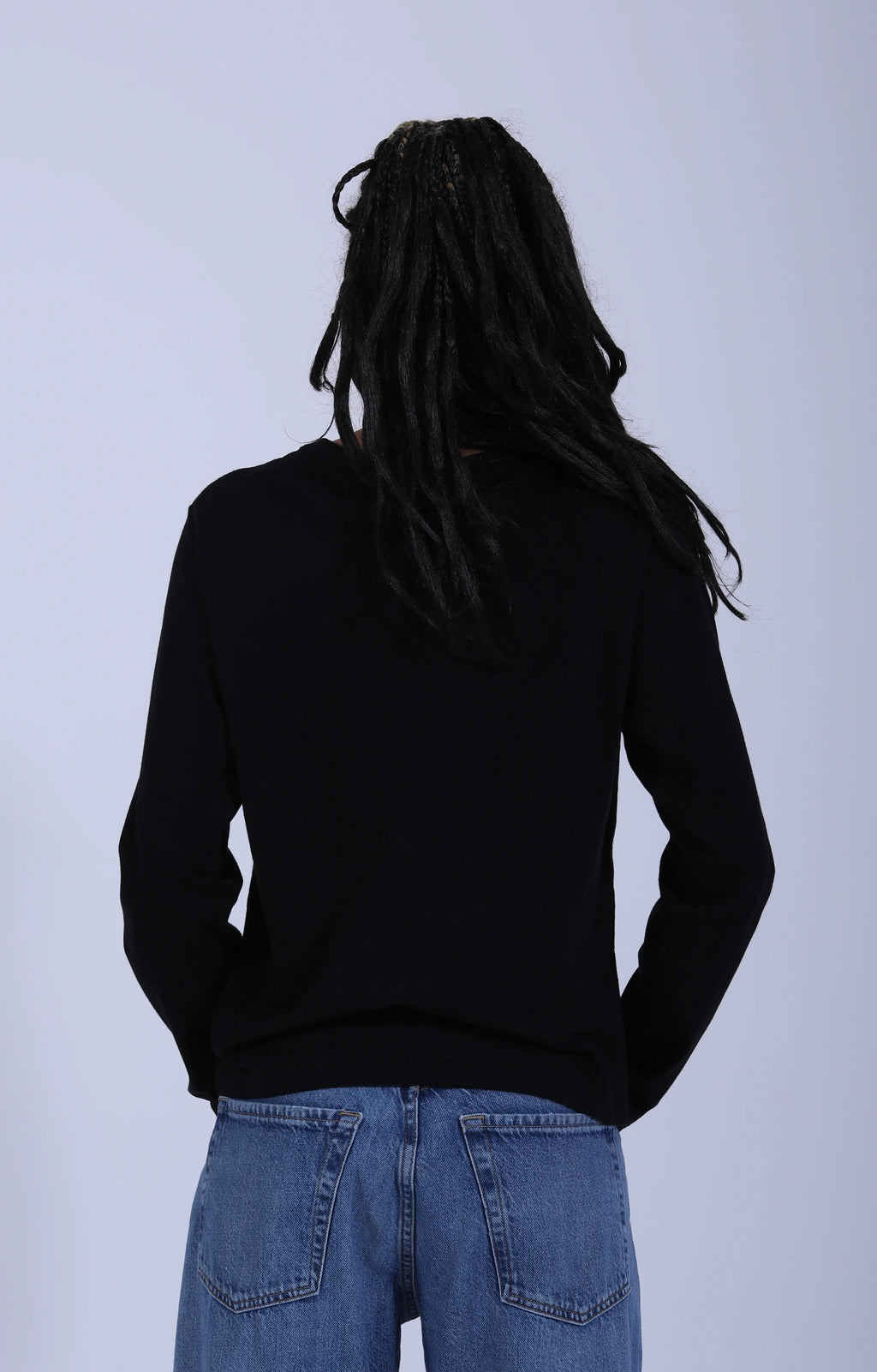 Pima Cotton Women's LS Deep Black