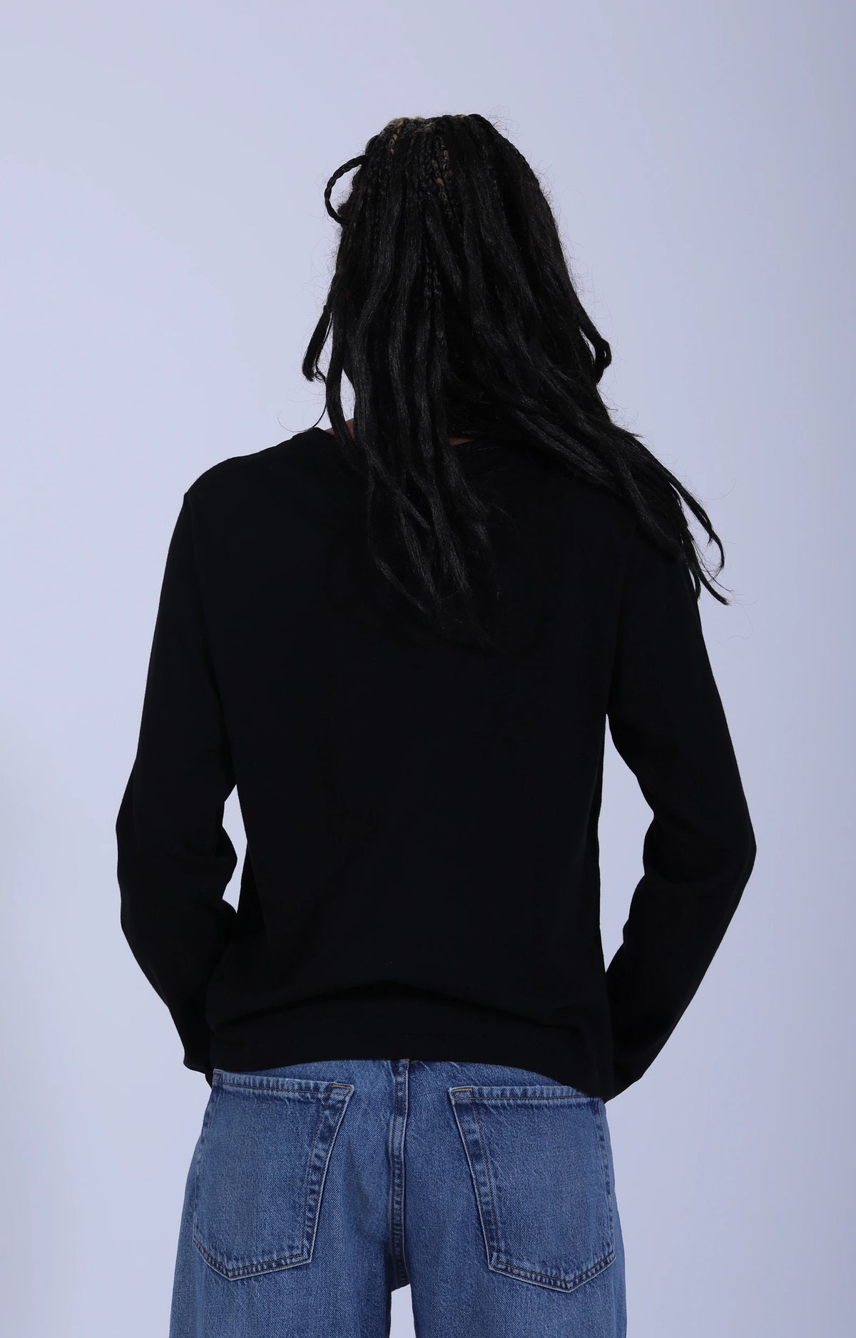 Pima Cotton Women's LS Deep Black