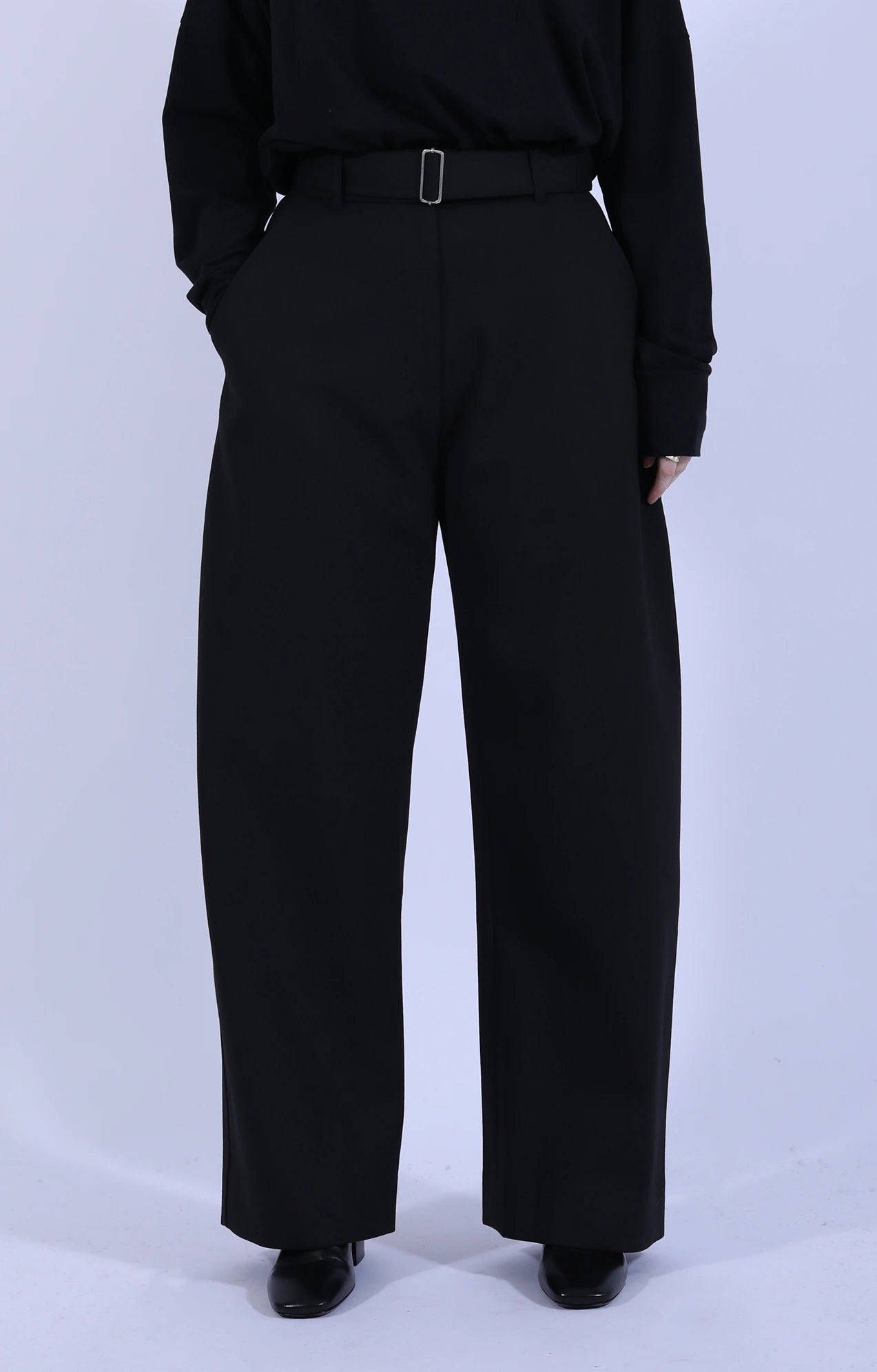 Doring Belted Pant Black