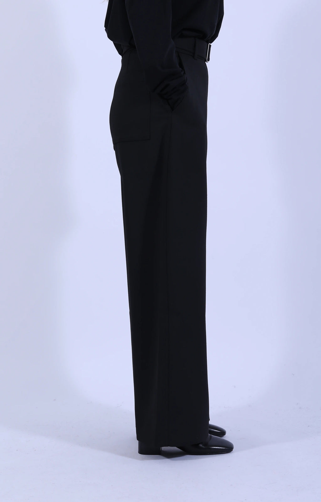 Doring Belted Pant Black