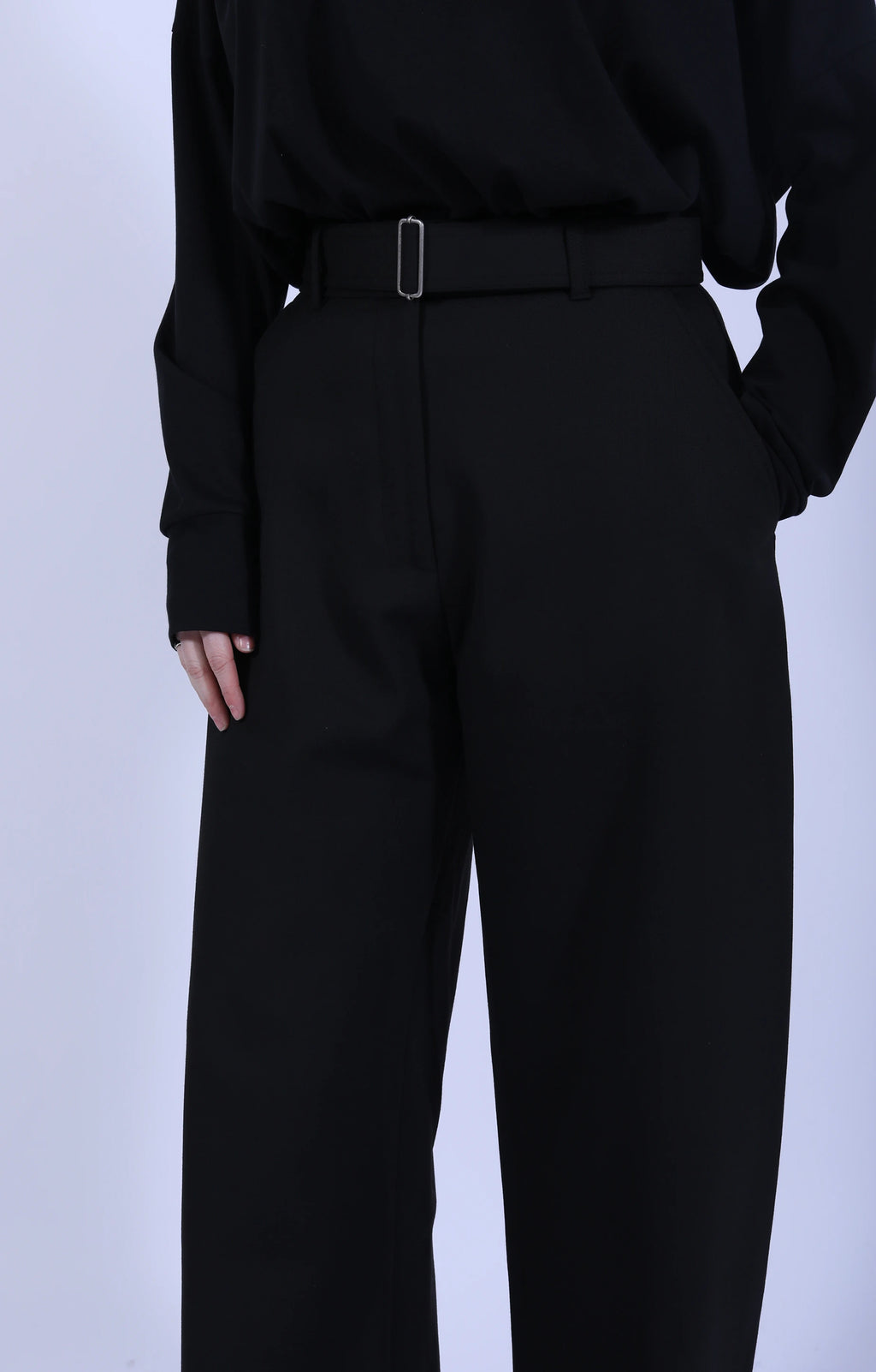 Doring Belted Pant Black