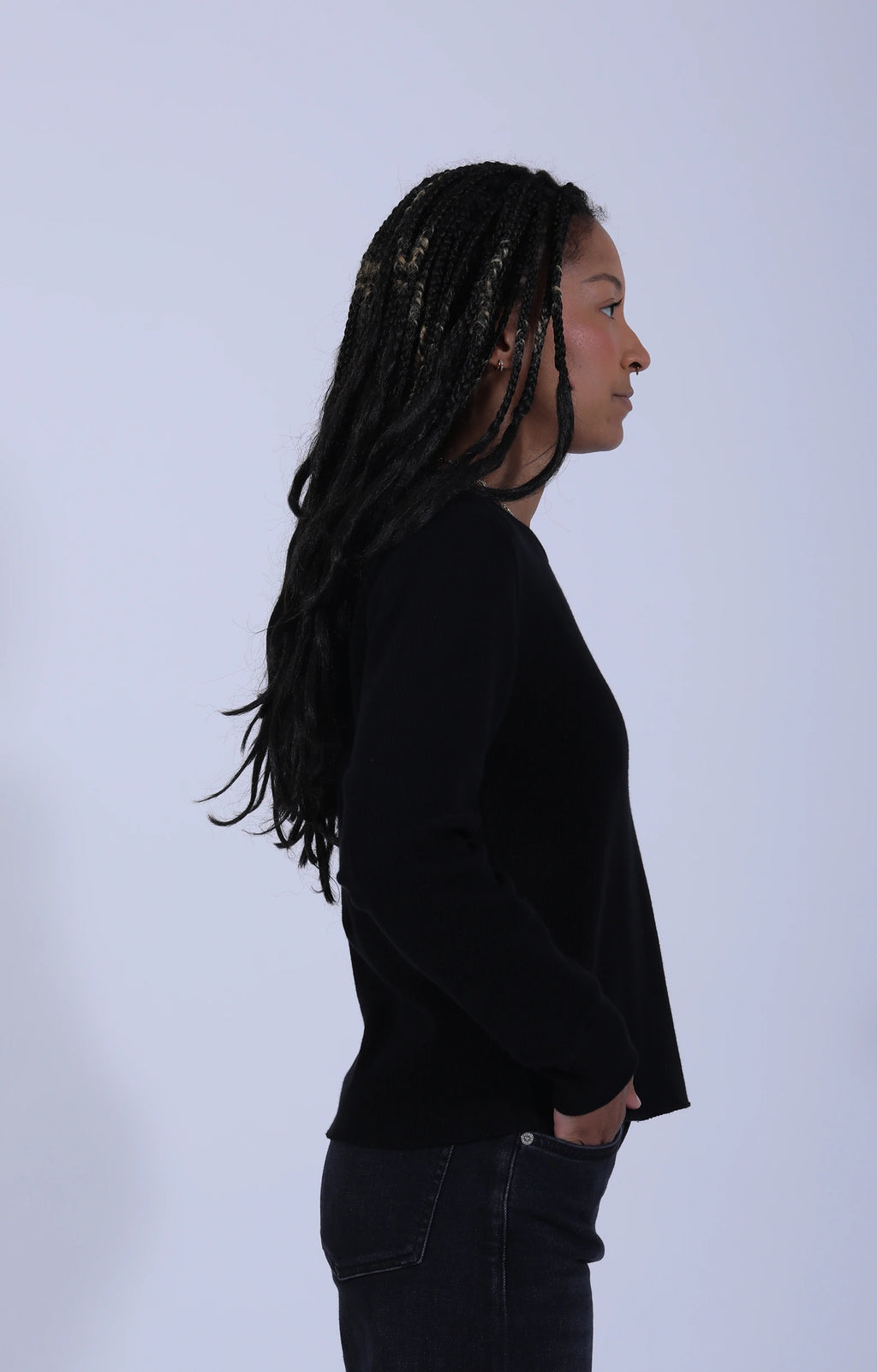 Women's Thermal LS Deep Black