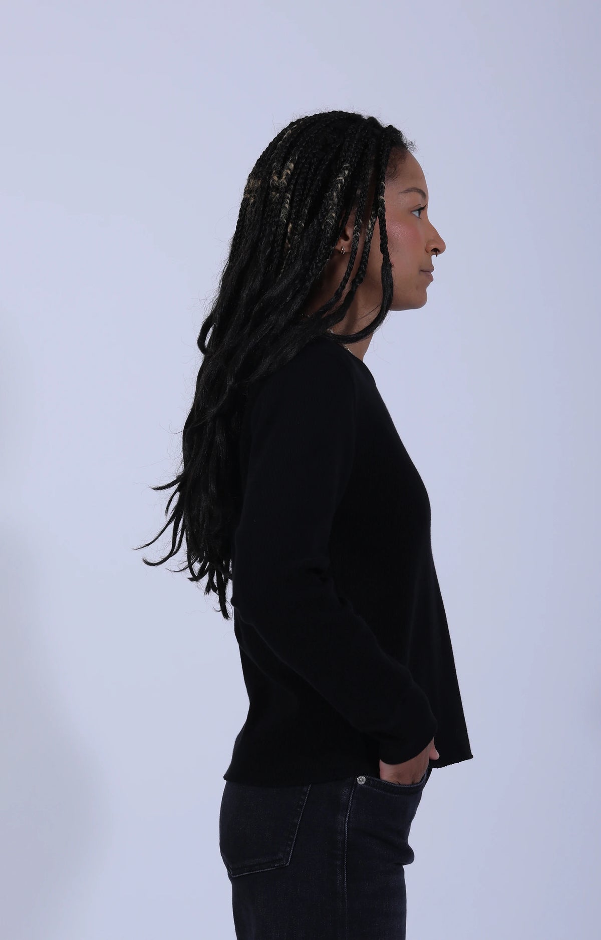 Women's Thermal LS Deep Black