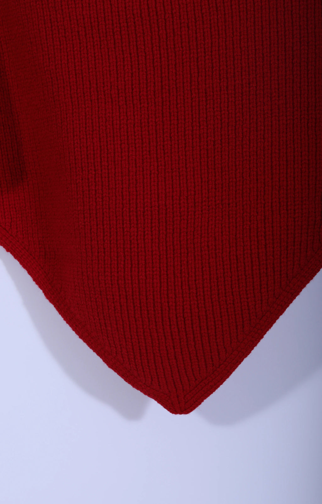 Pythagoras Triangle Scarf Crimson