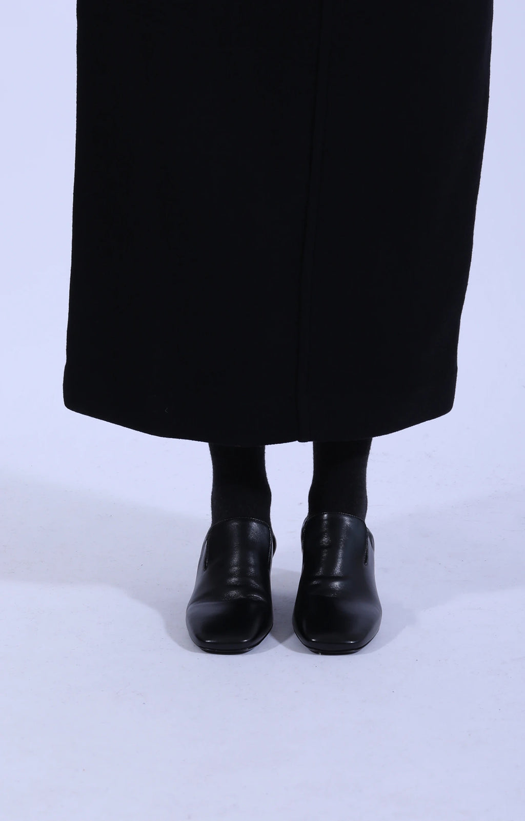 Moon Shoe Nappa Leather Black