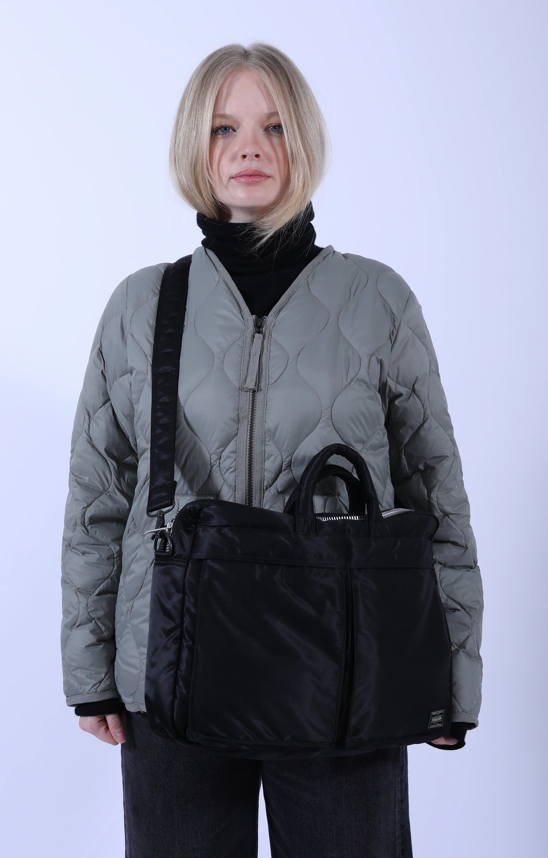 Tanker 2Way Document Bag Black