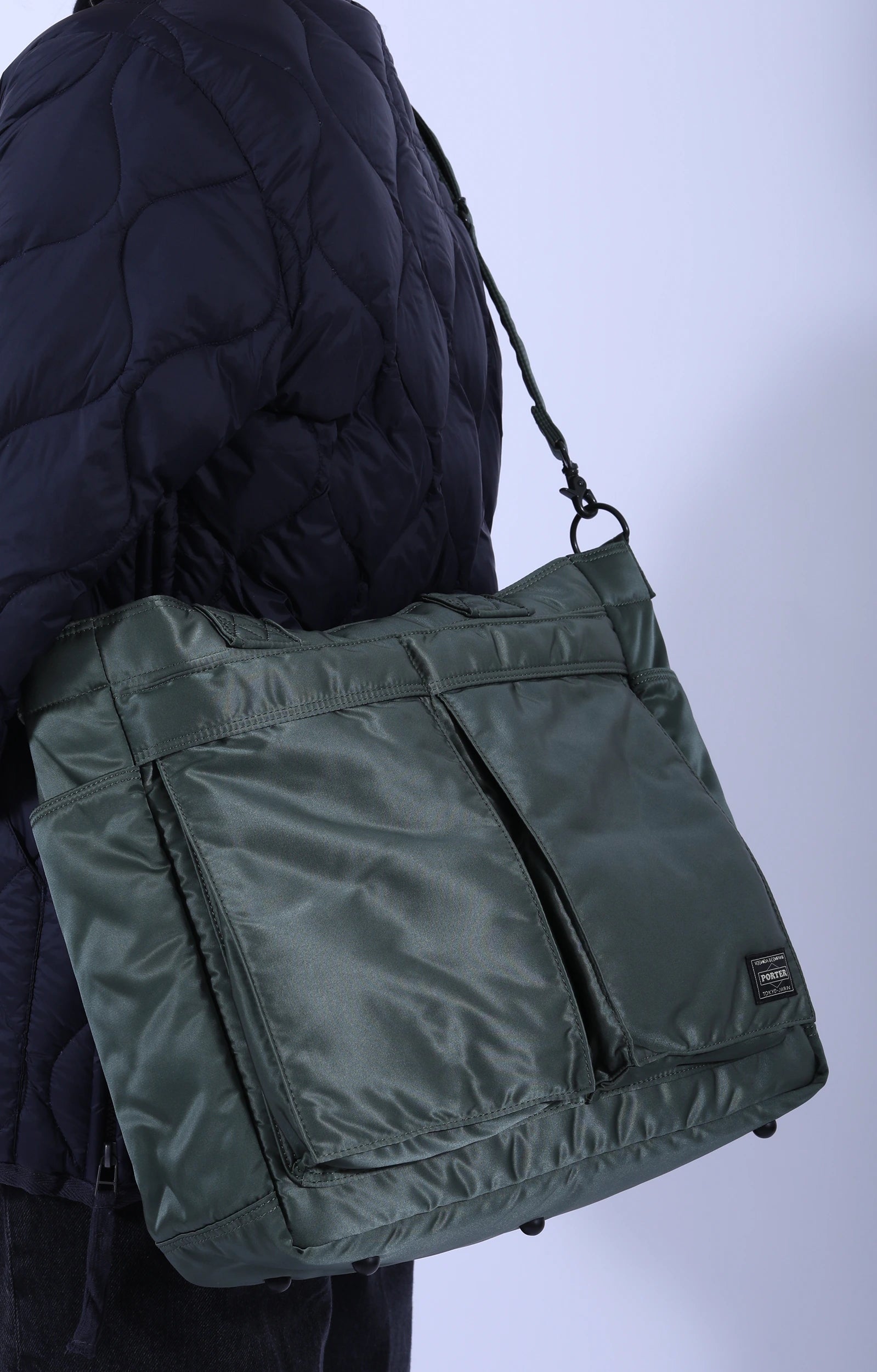 Tanker Tote Bag (L) Sage Green