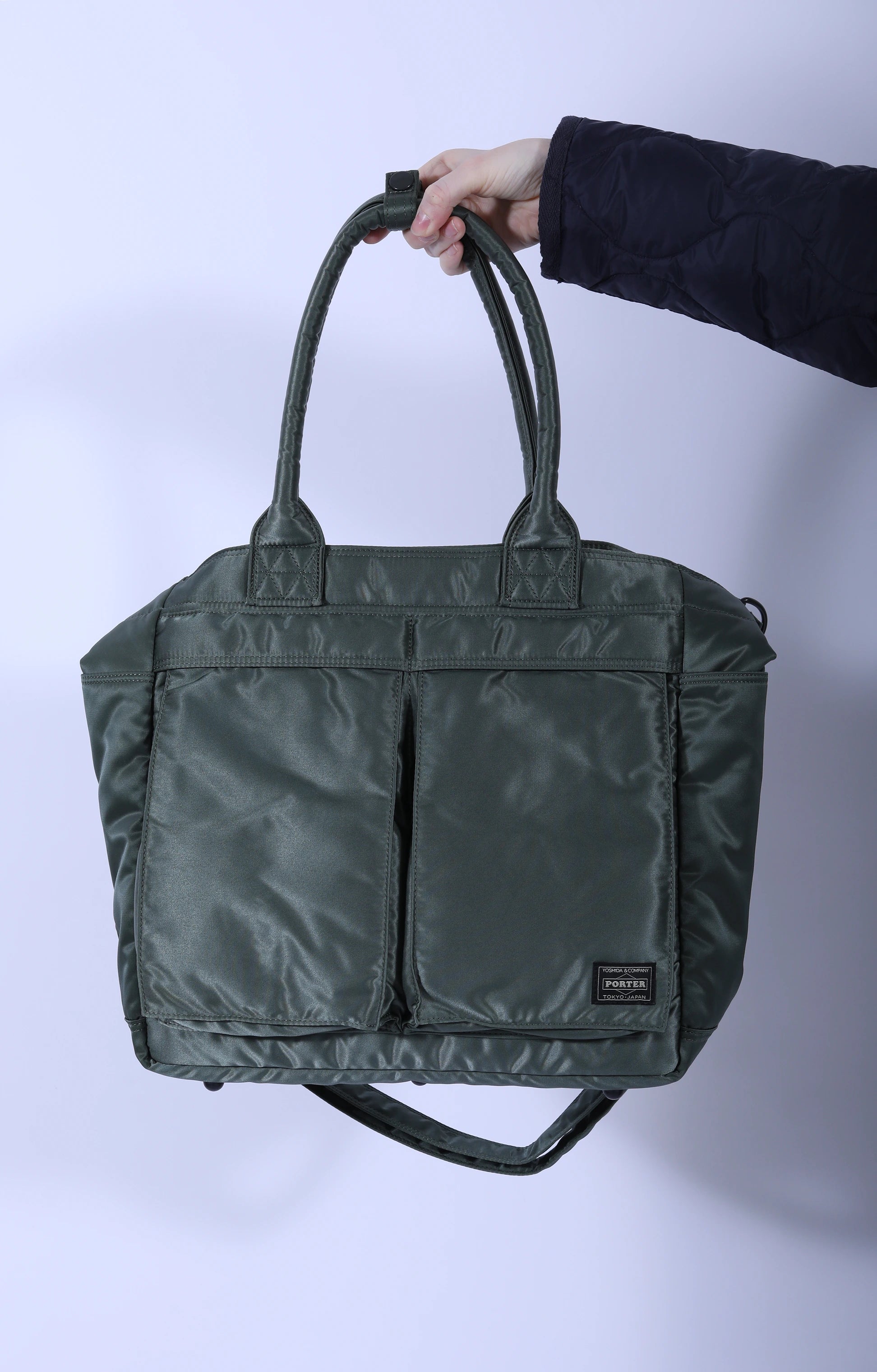 Tanker Tote Bag (L) Sage Green