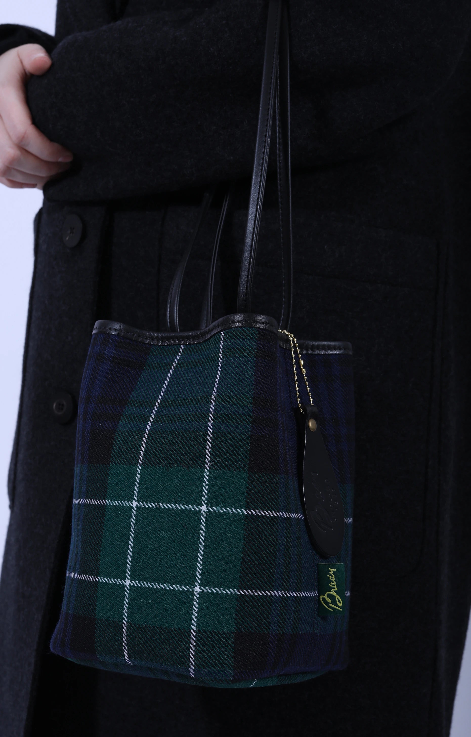 Keer Green Tartan Black