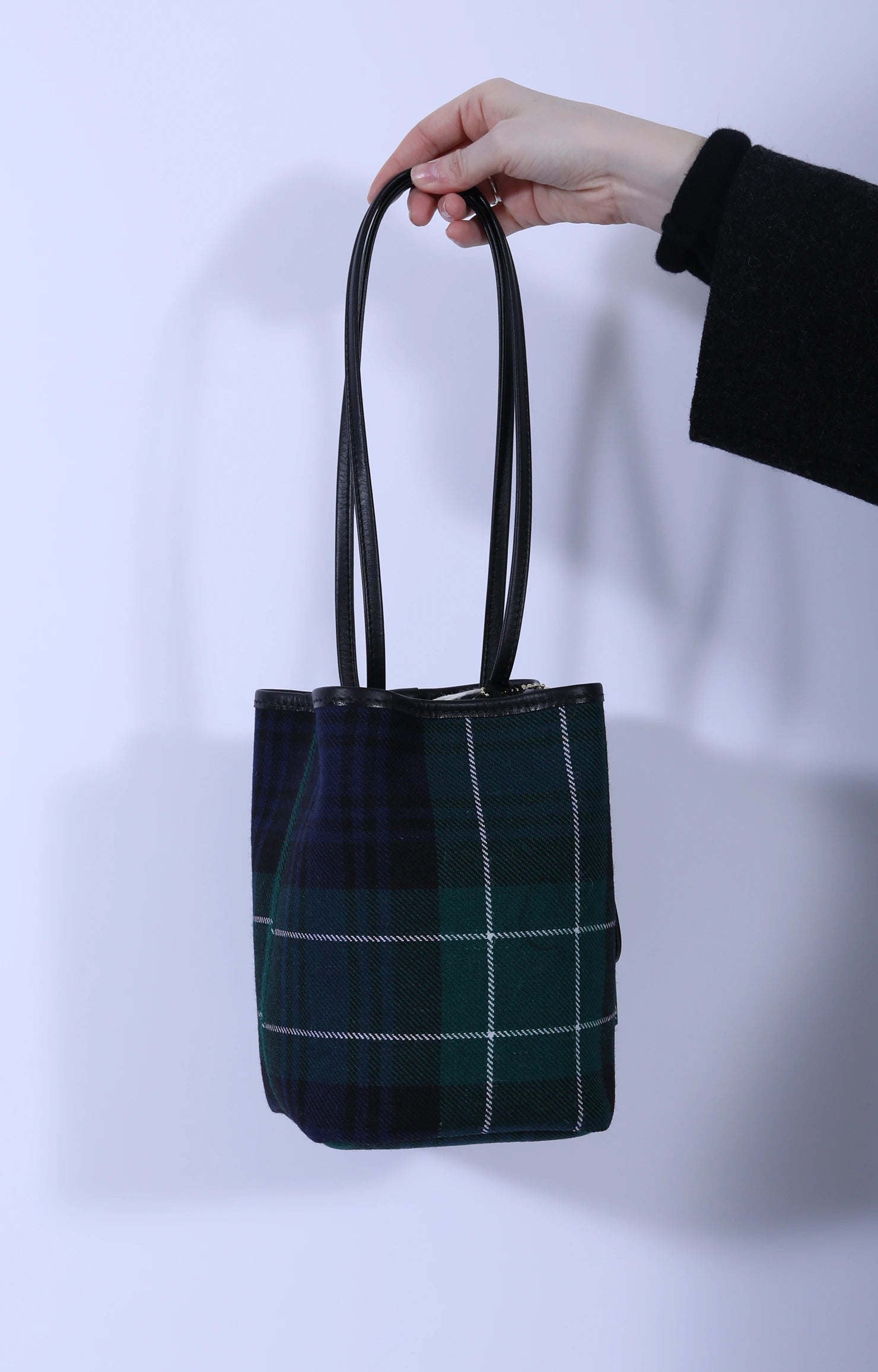 Keer Green Tartan Black