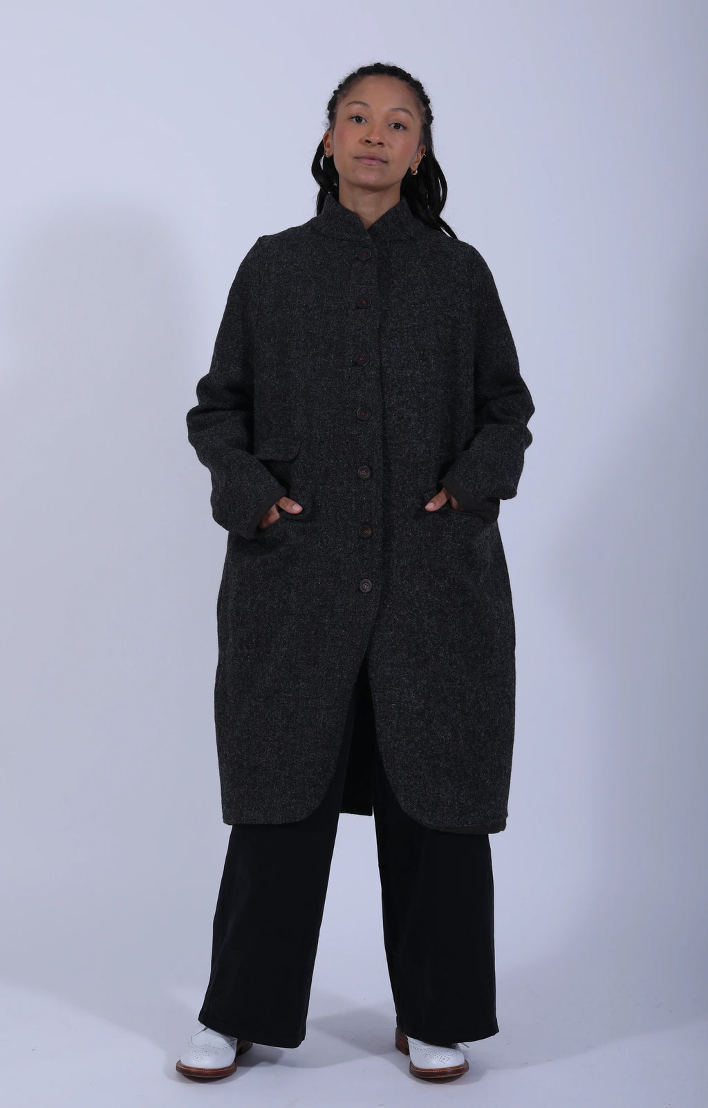 Marika Coat Charcoal