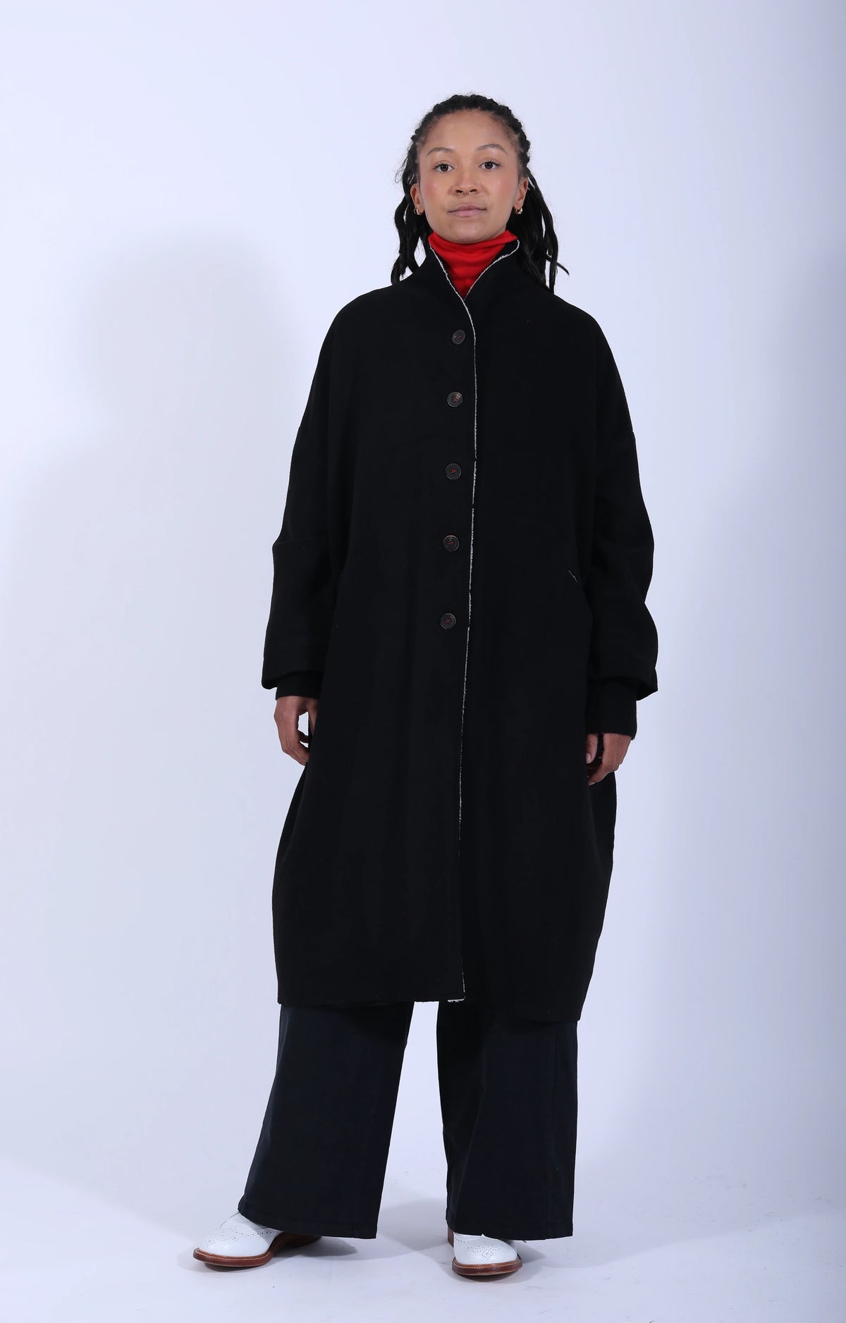 Milena Coat Black