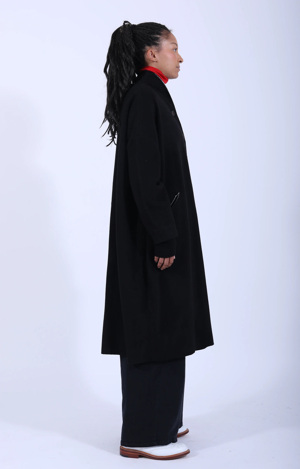 Milena Coat Black