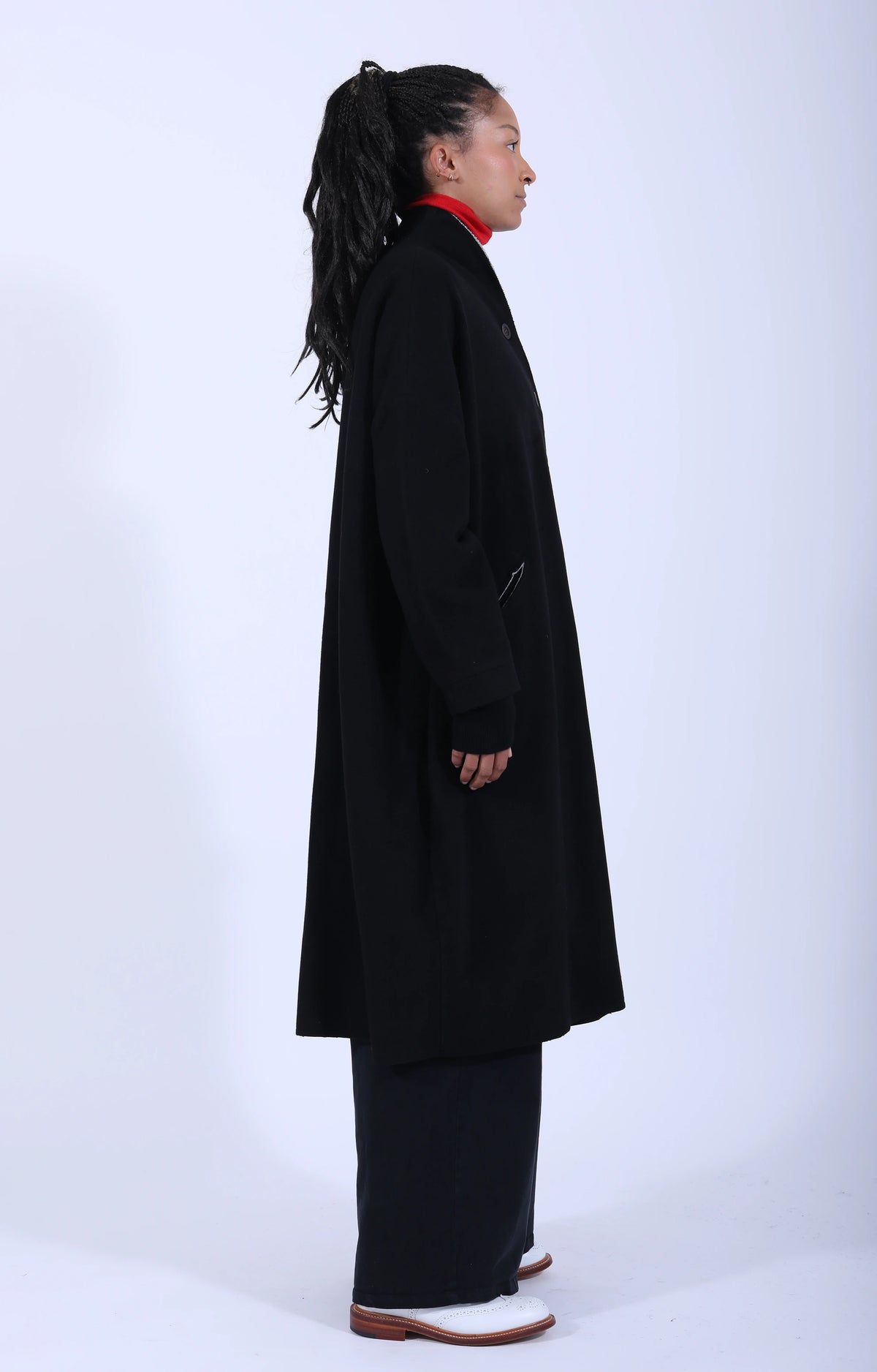 Milena Coat Black