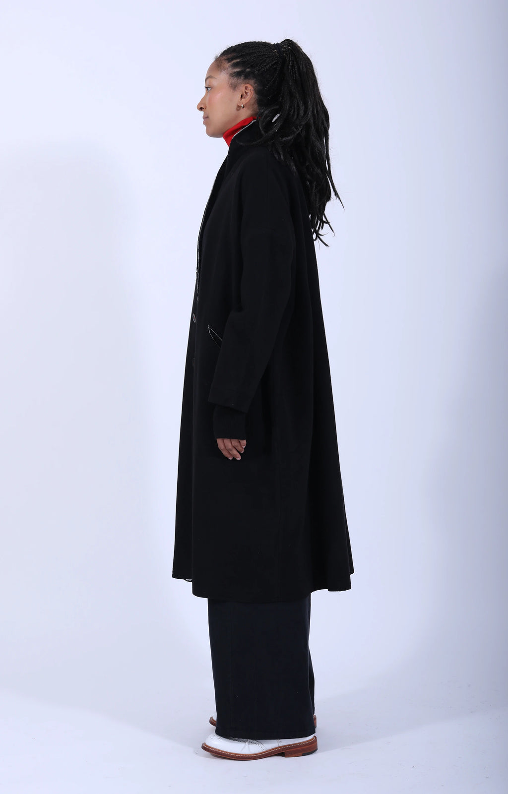 Milena Coat Black