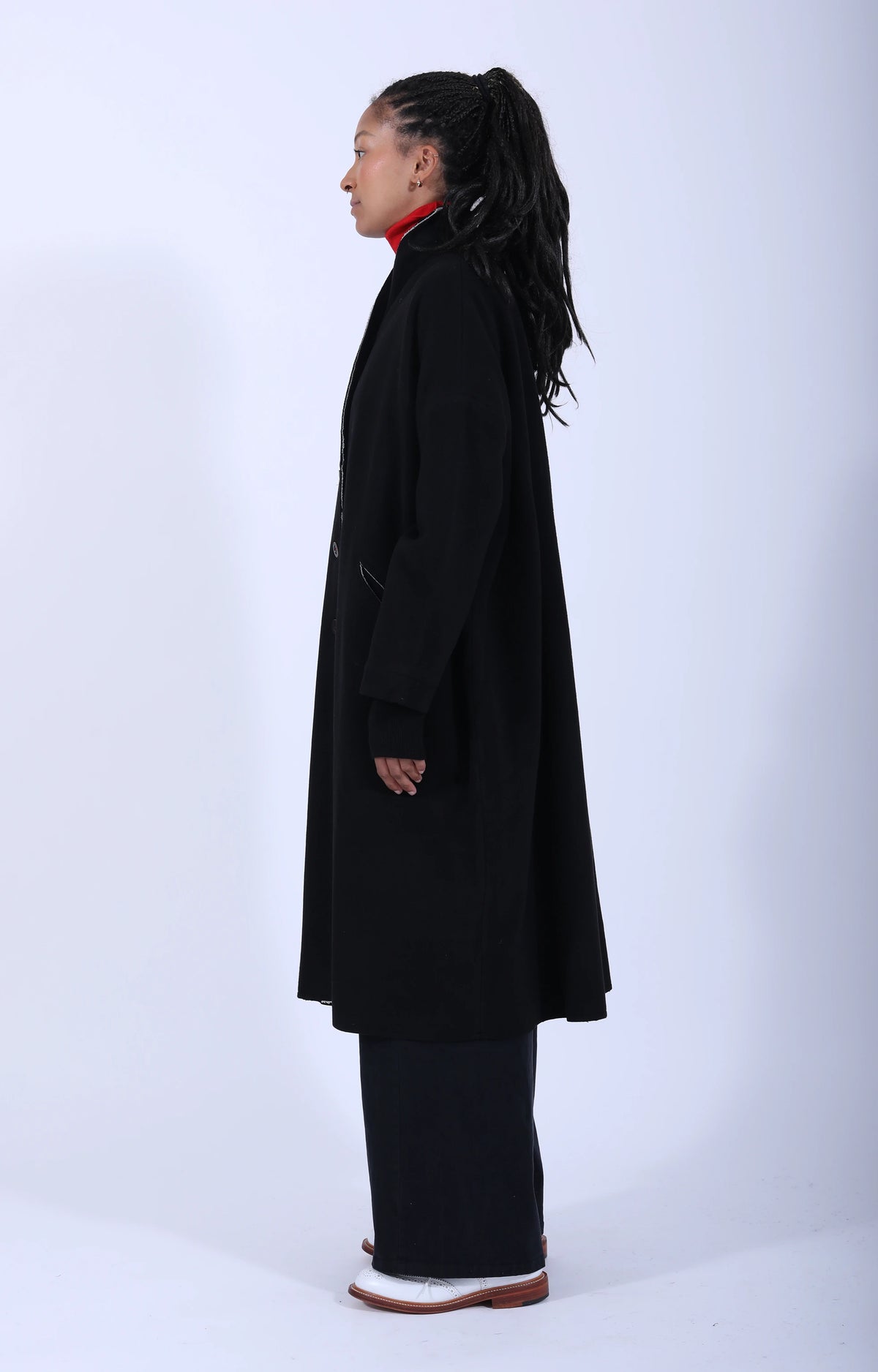 Milena Coat Black