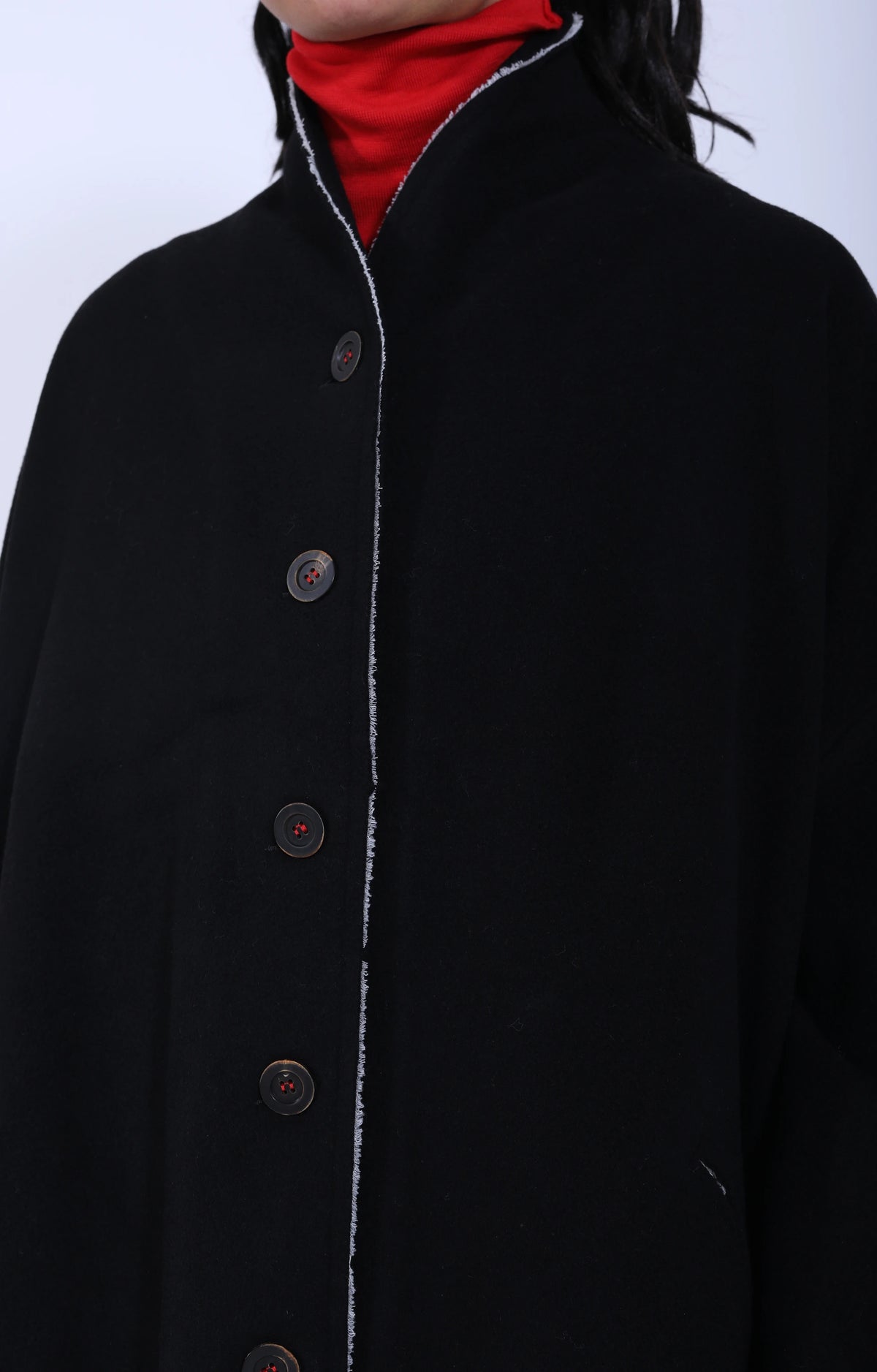 Milena Coat Black