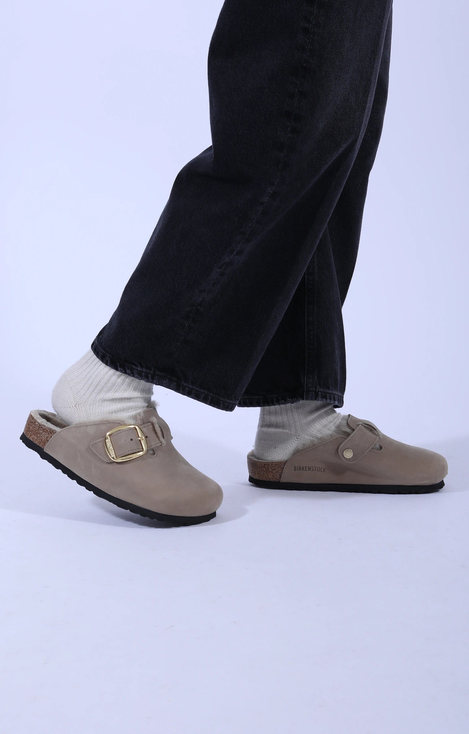 Boston BB Shearling LEOI Tobacco Brown